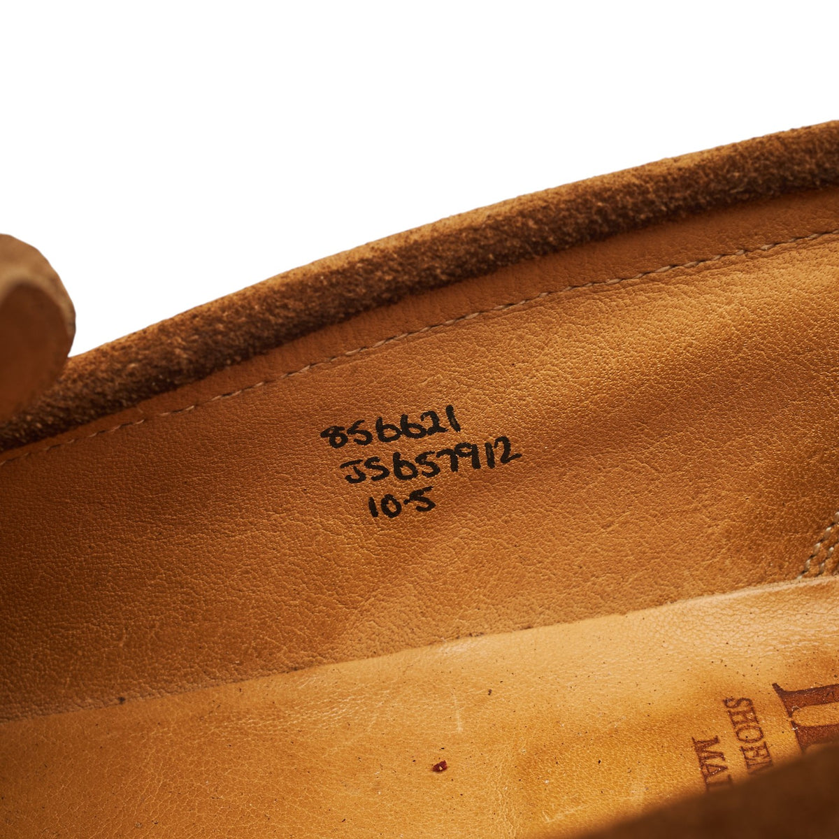 Snuff Brown Suede Loafers UK 10