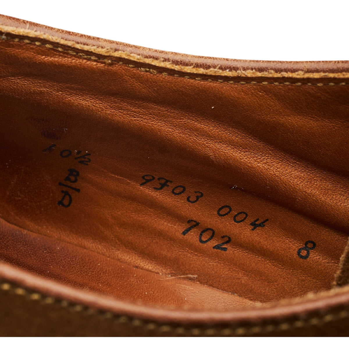'702' Snuff Brown Suede Derby UK 9.5 US 10.5 D
