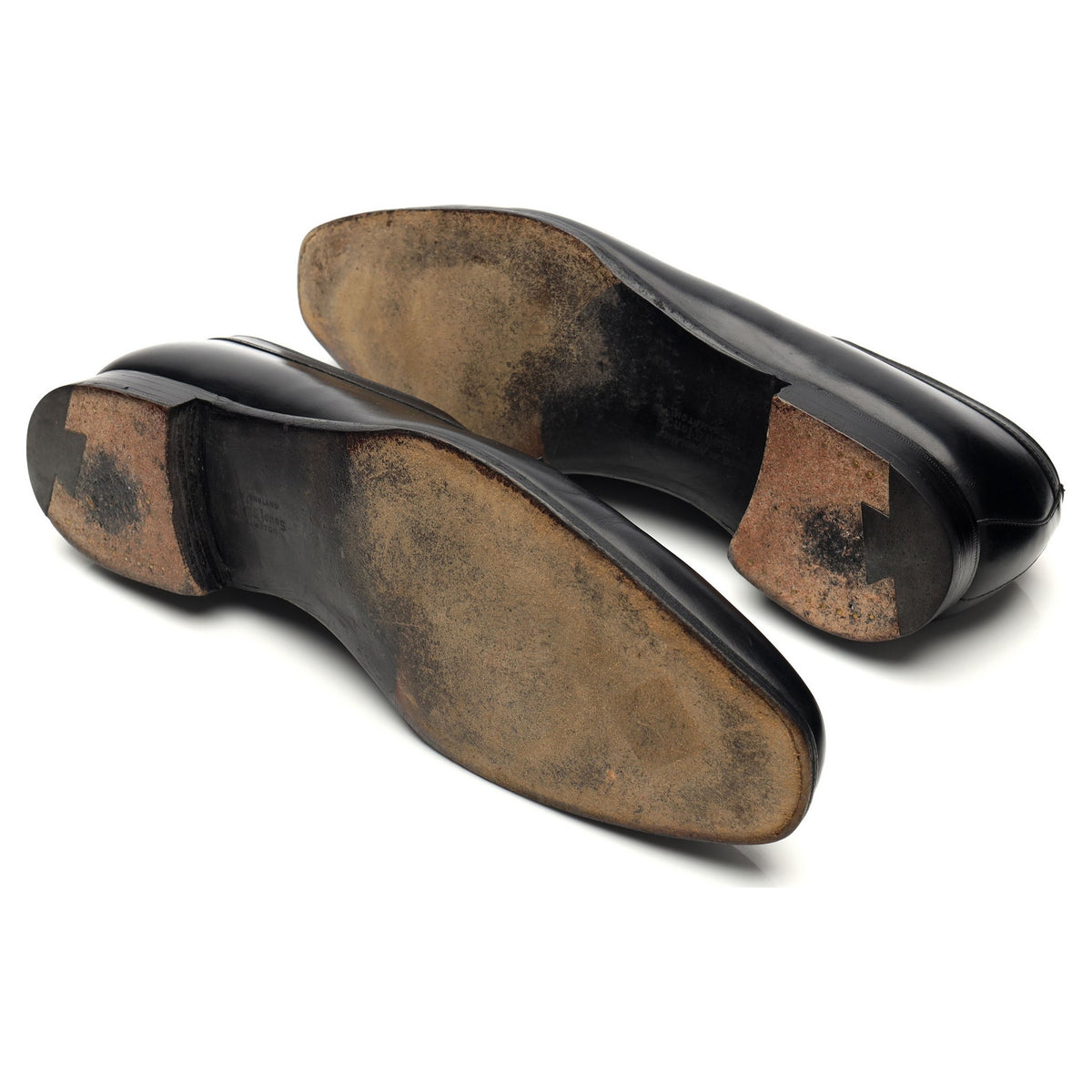 &#39;Mansfield&#39; Black Leather Derby UK 10.5 E