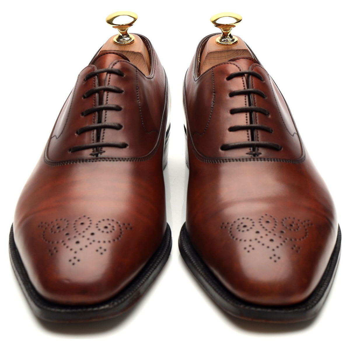 Saint Crepin 99 &#39;Vint&#39; Brown Leather Oxford UK 6 E