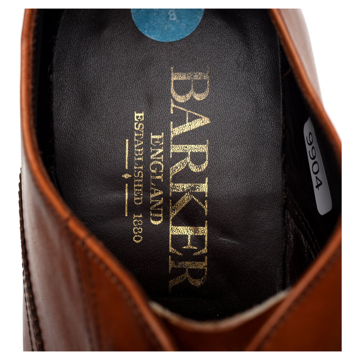 &#39;3680MU01&#39; Tan Brown Leather Oxford UK 8 G