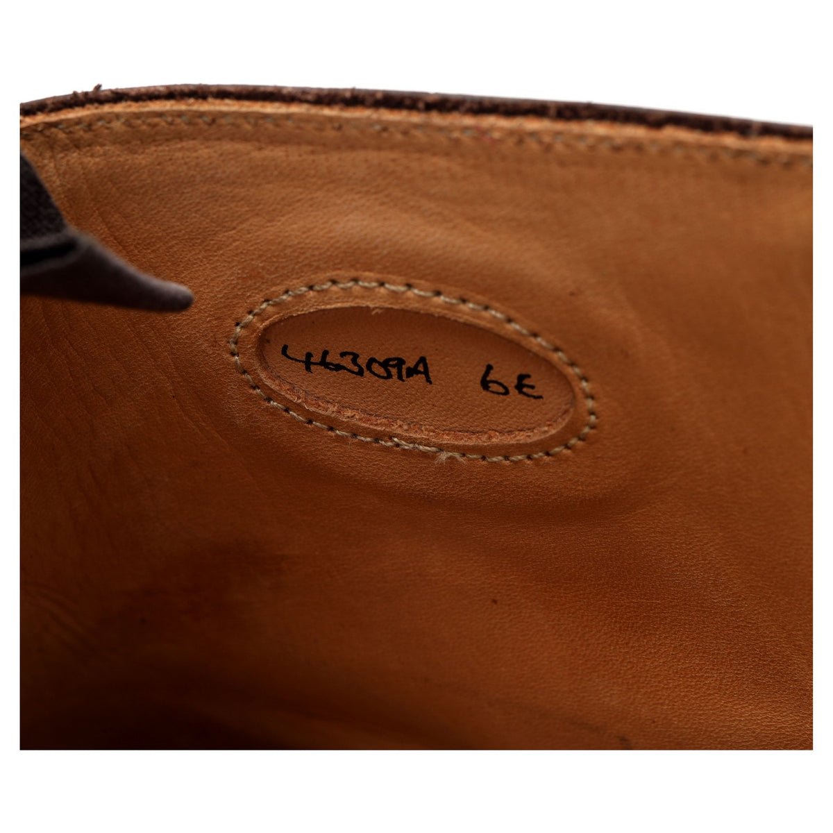 &#39;Toby&#39; Dark Brown Leather Brogue Boots UK 6 E