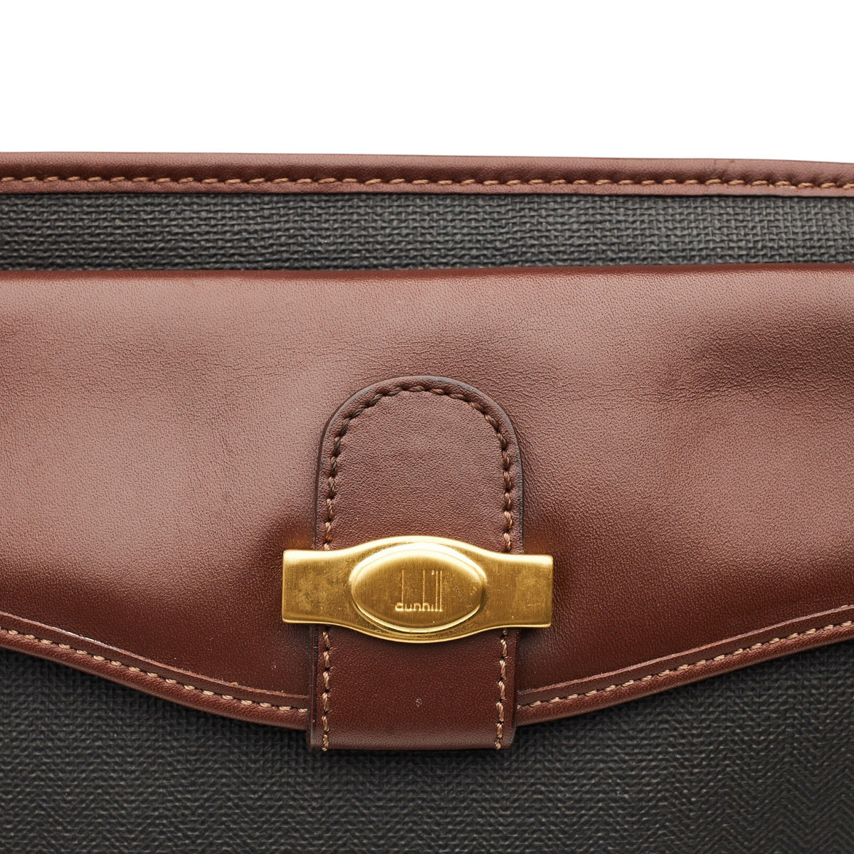 Brown Leather Wash Bag Large