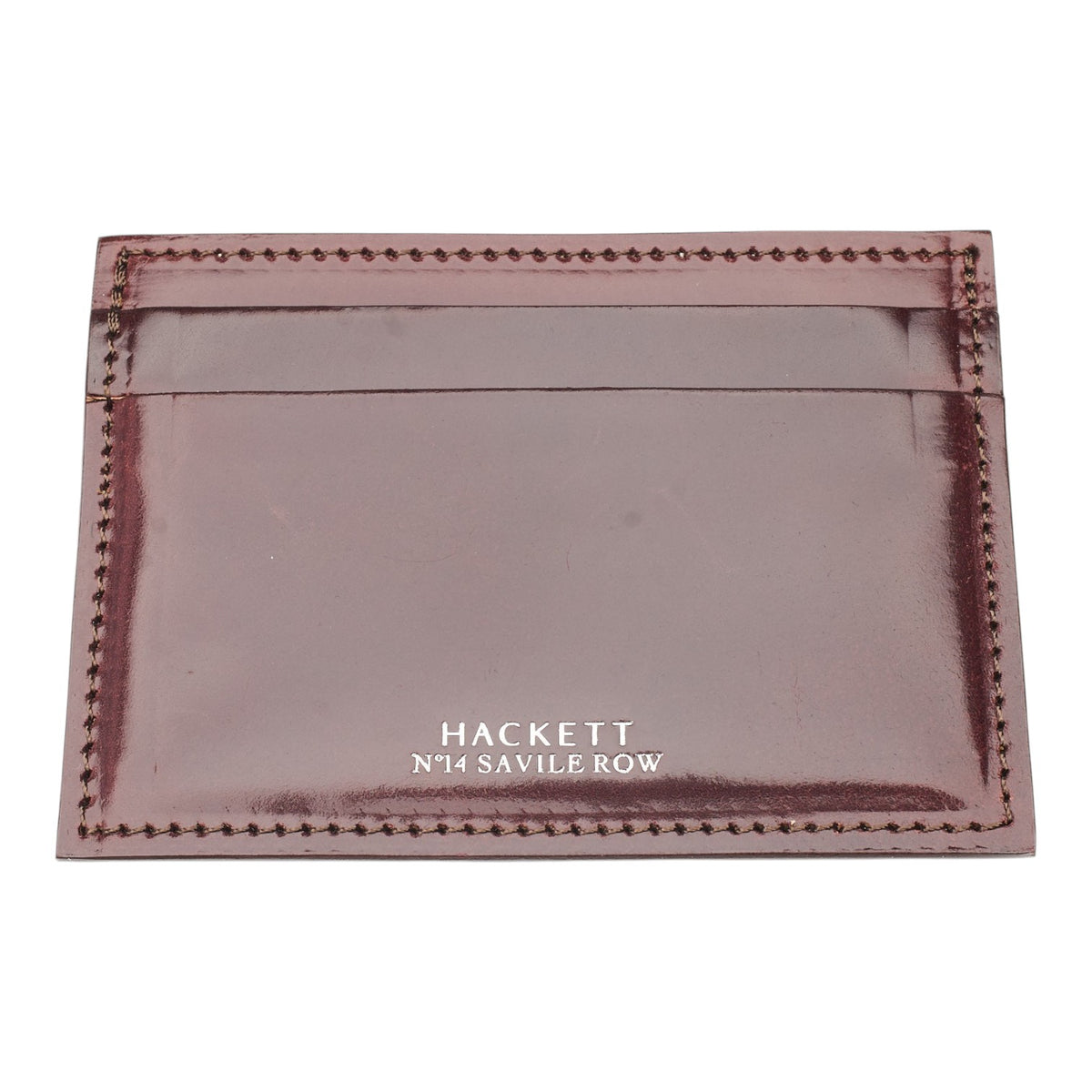 Burgundy Cordovan Leather Card Holder