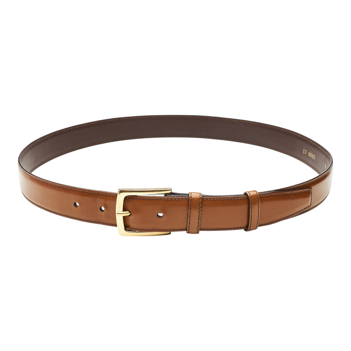 Tan Brown Leather Belt 36"