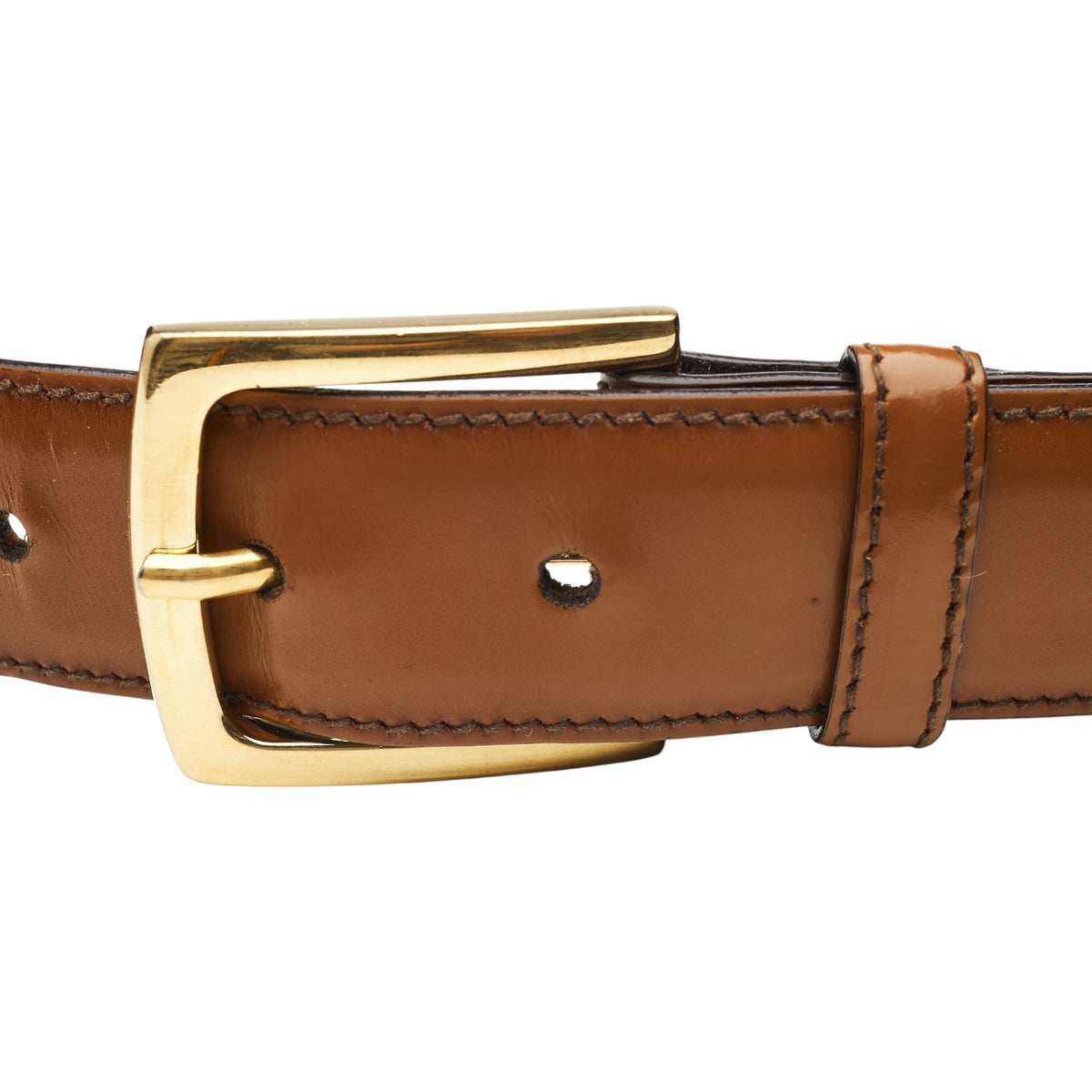 Tan Brown Leather Belt 36"