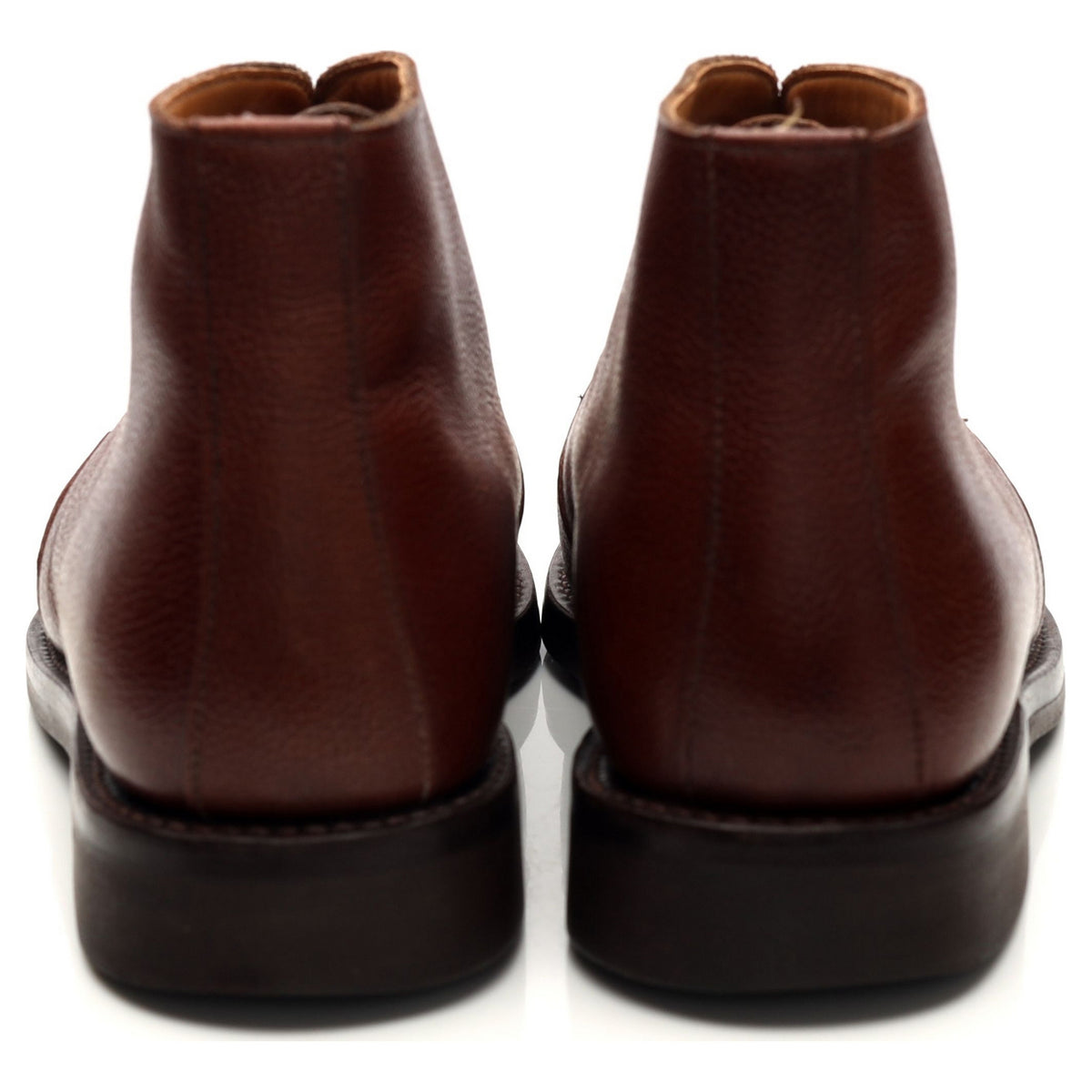 Shipton &amp; Heneage &#39;Holborn&#39; Brown Grain Leather Chukka Boots UK 8 G
