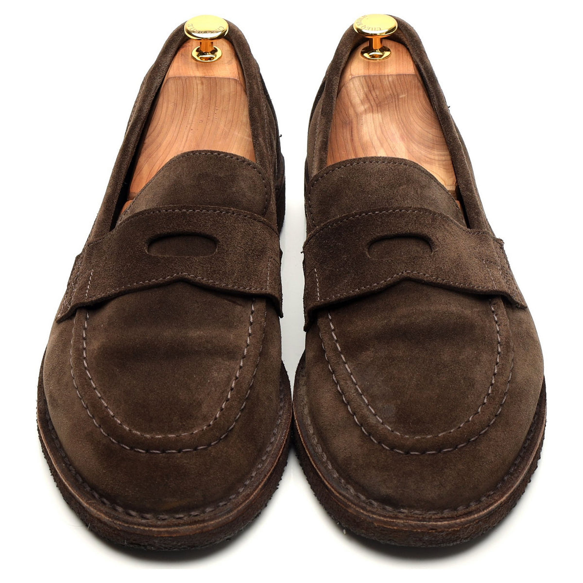 Brown Suede Loafers UK 11.5