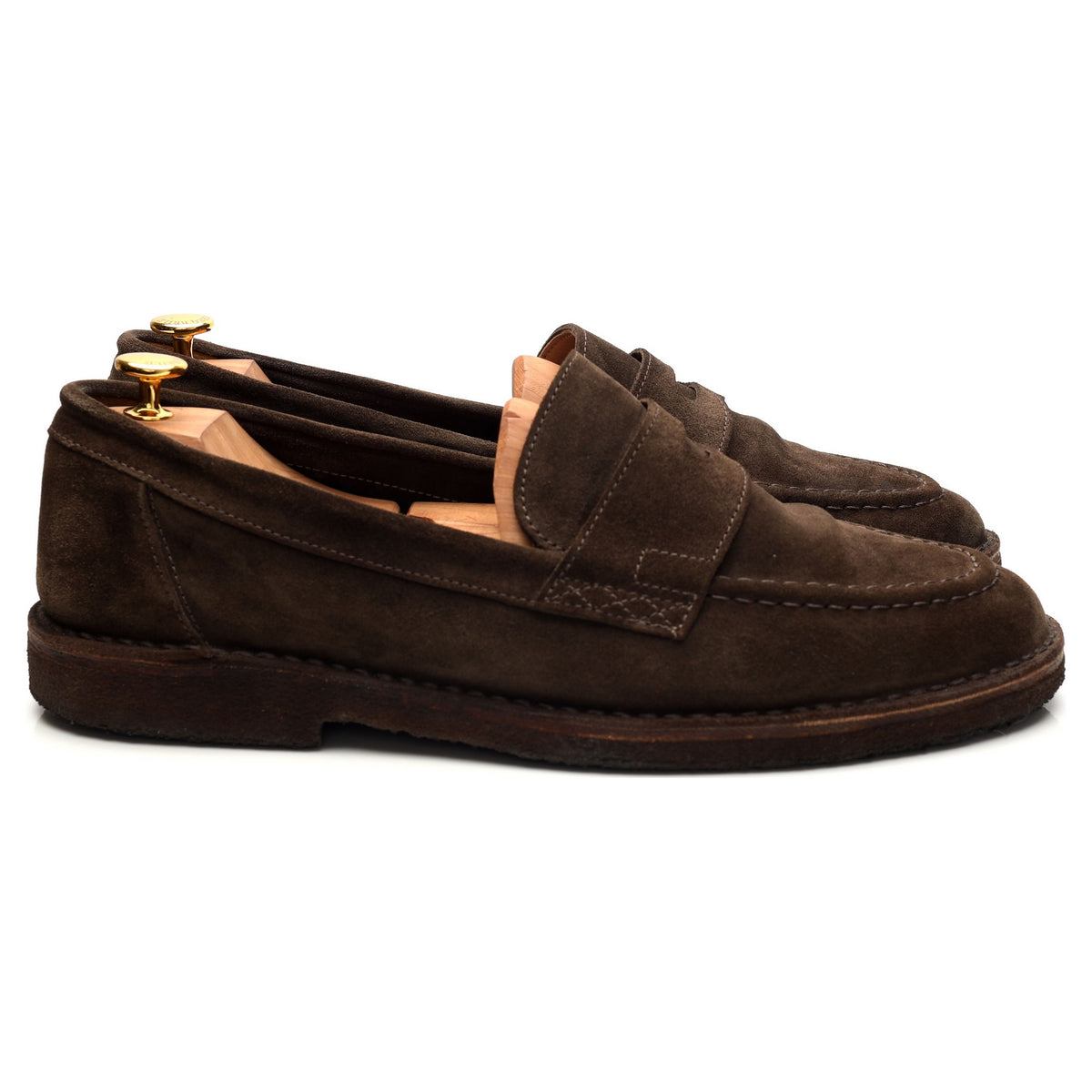 Brown Suede Loafers UK 11.5