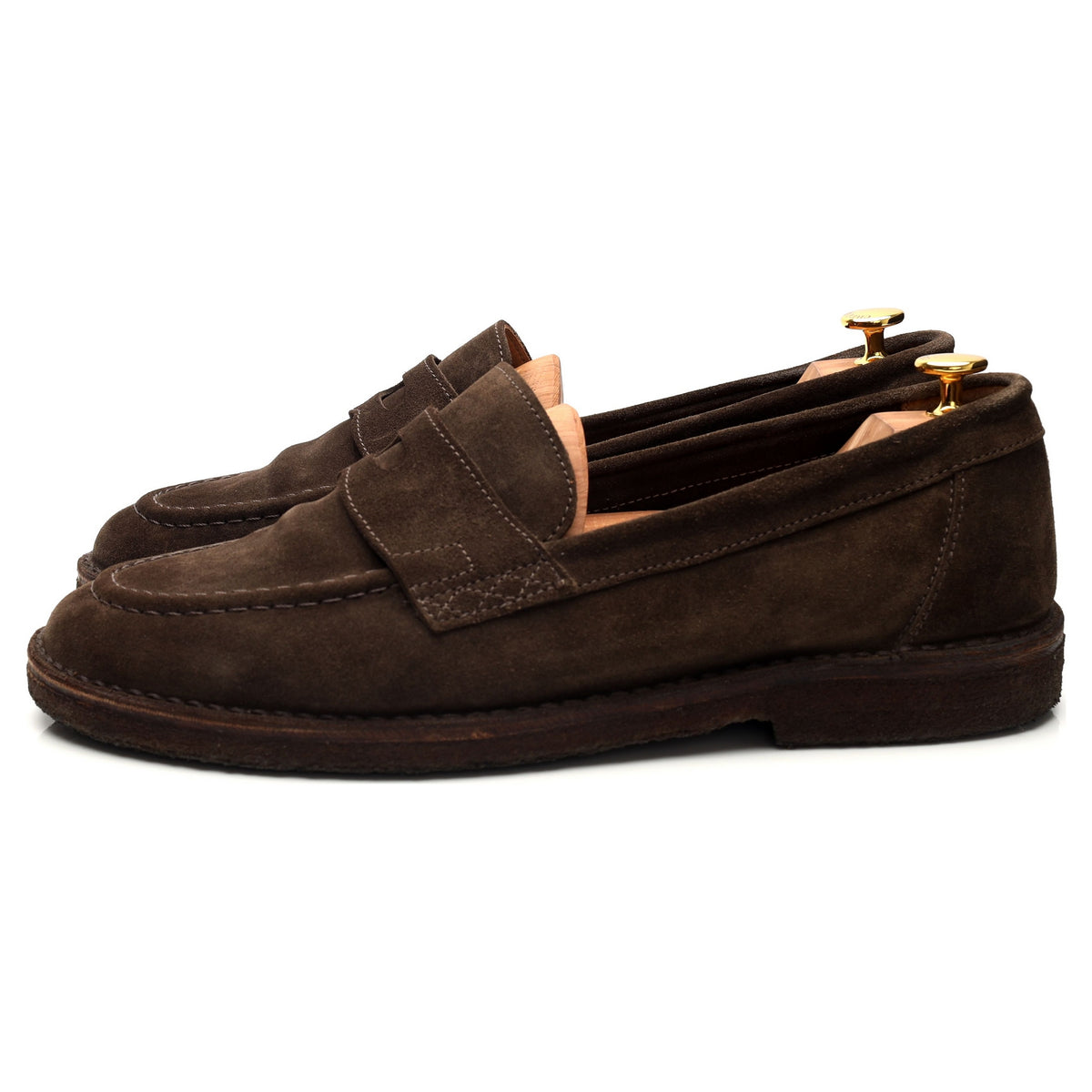 Brown Suede Loafers UK 11.5
