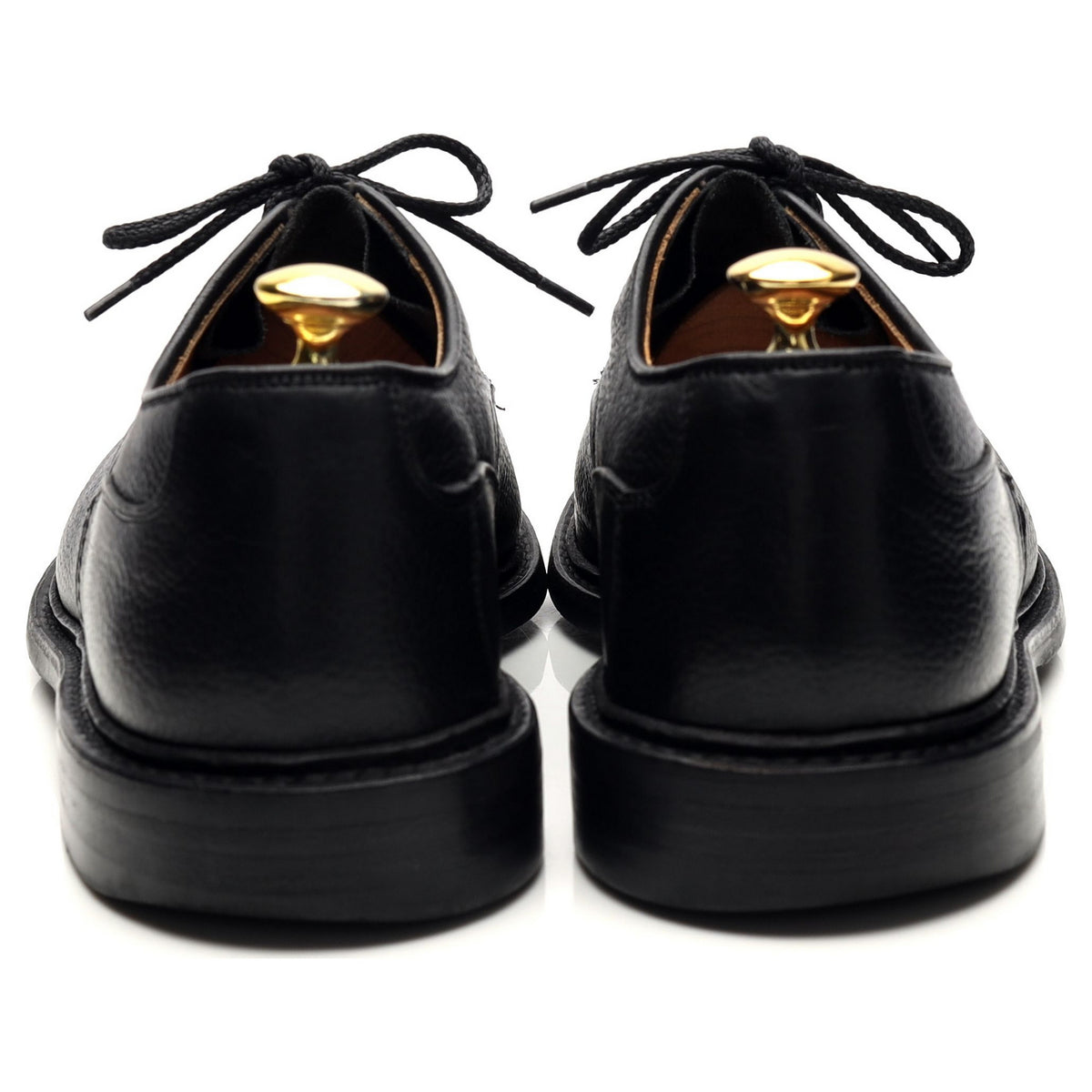 &#39;Chadwick&#39; Black Leather Derby UK 9