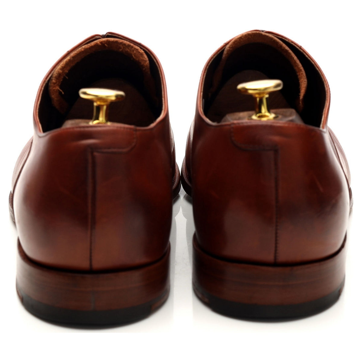 &#39;Duxford&#39; Tan Brown Leather Oxford UK 11 G