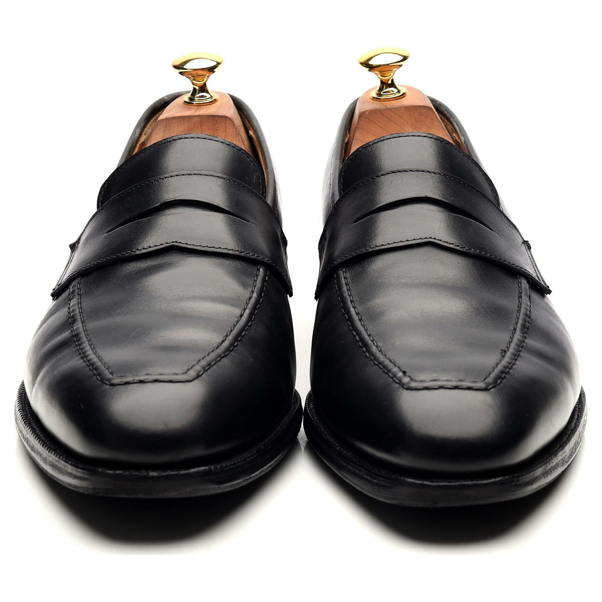 Shipton &amp; Heneage &#39;Somerset&#39; Black Calf Loafers UK 10.5 E