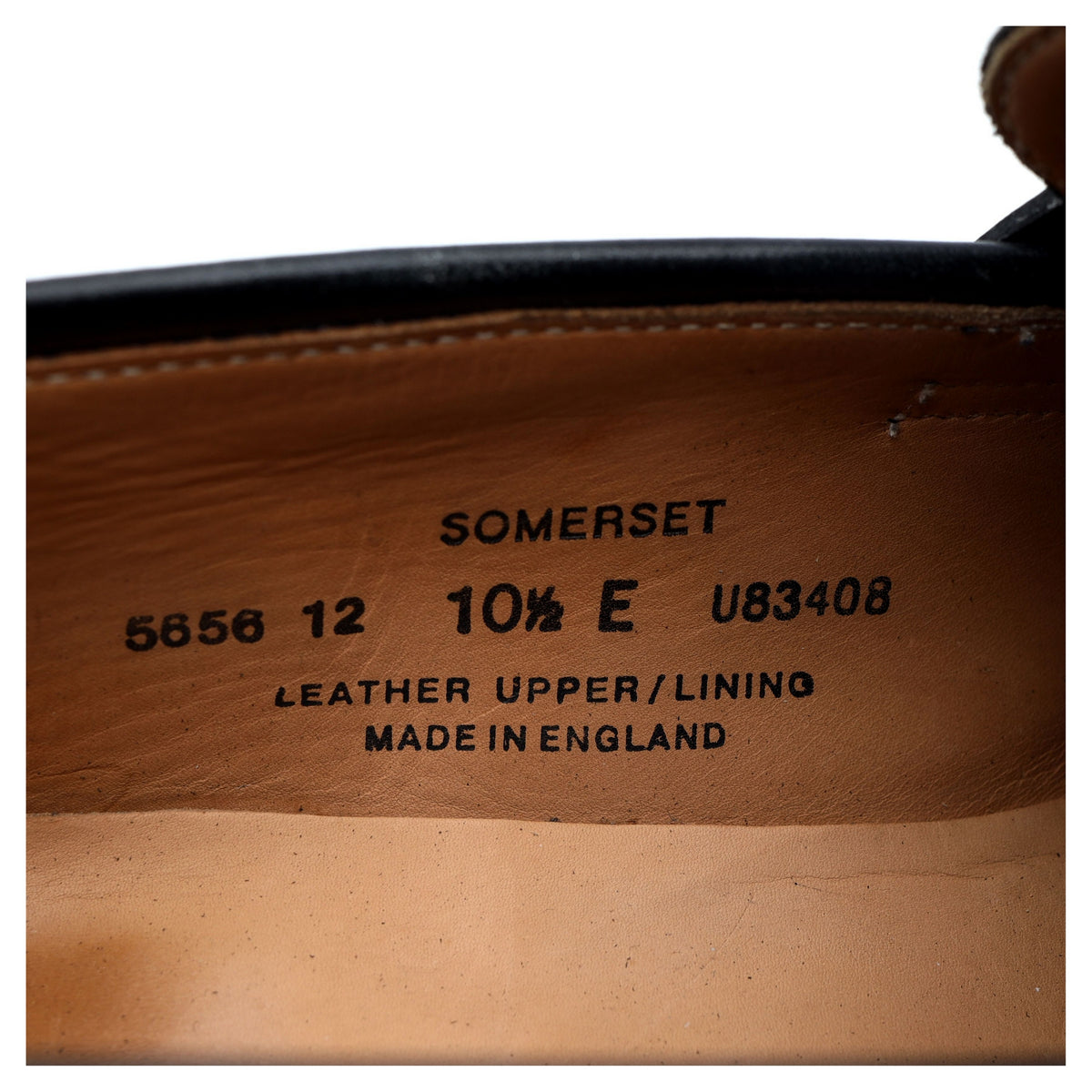 Shipton &amp; Heneage &#39;Somerset&#39; Black Calf Loafers UK 10.5 E