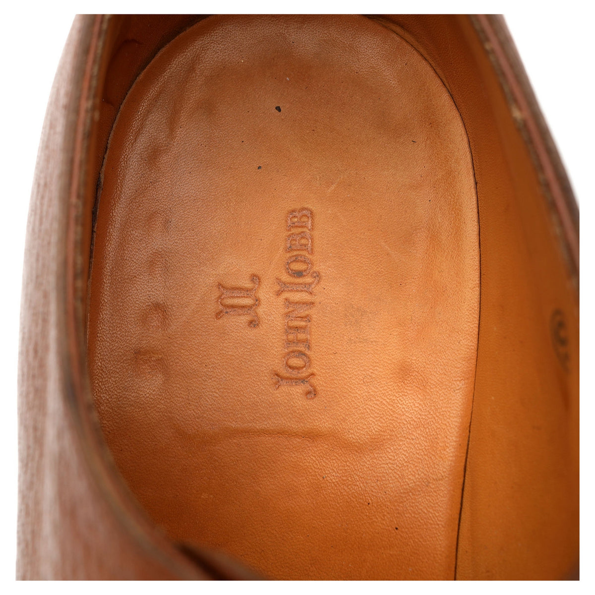 &#39;Aosta&#39; Tan Brown Leather Derby UK 10.5 E