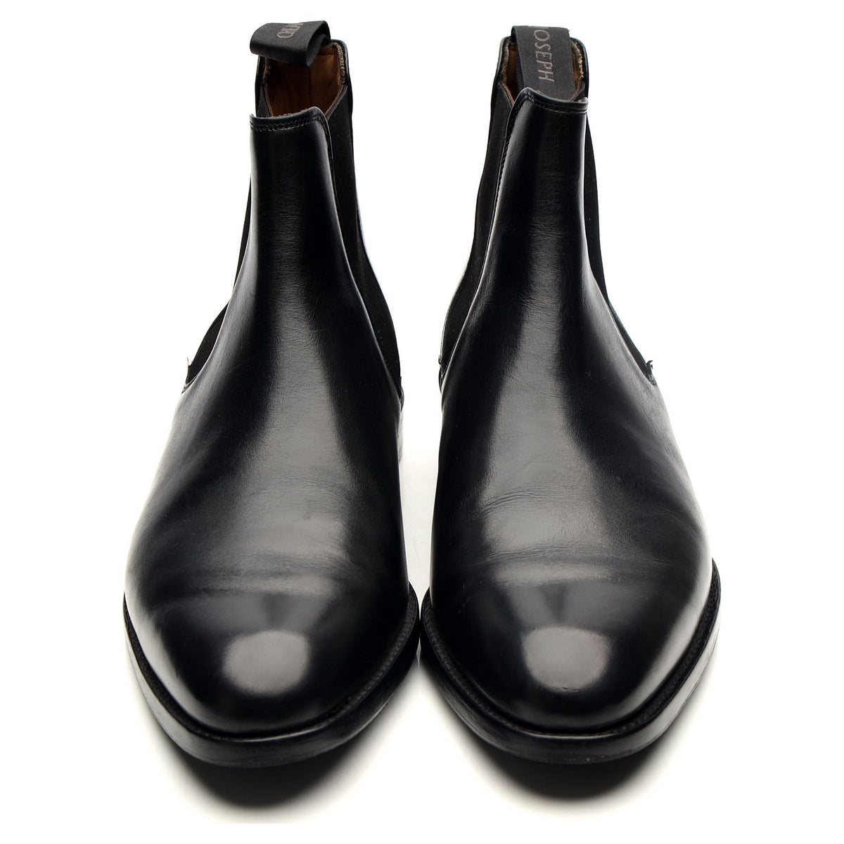 &#39;Threadneedle&#39; Black Leather Chelsea Boots UK 8 F