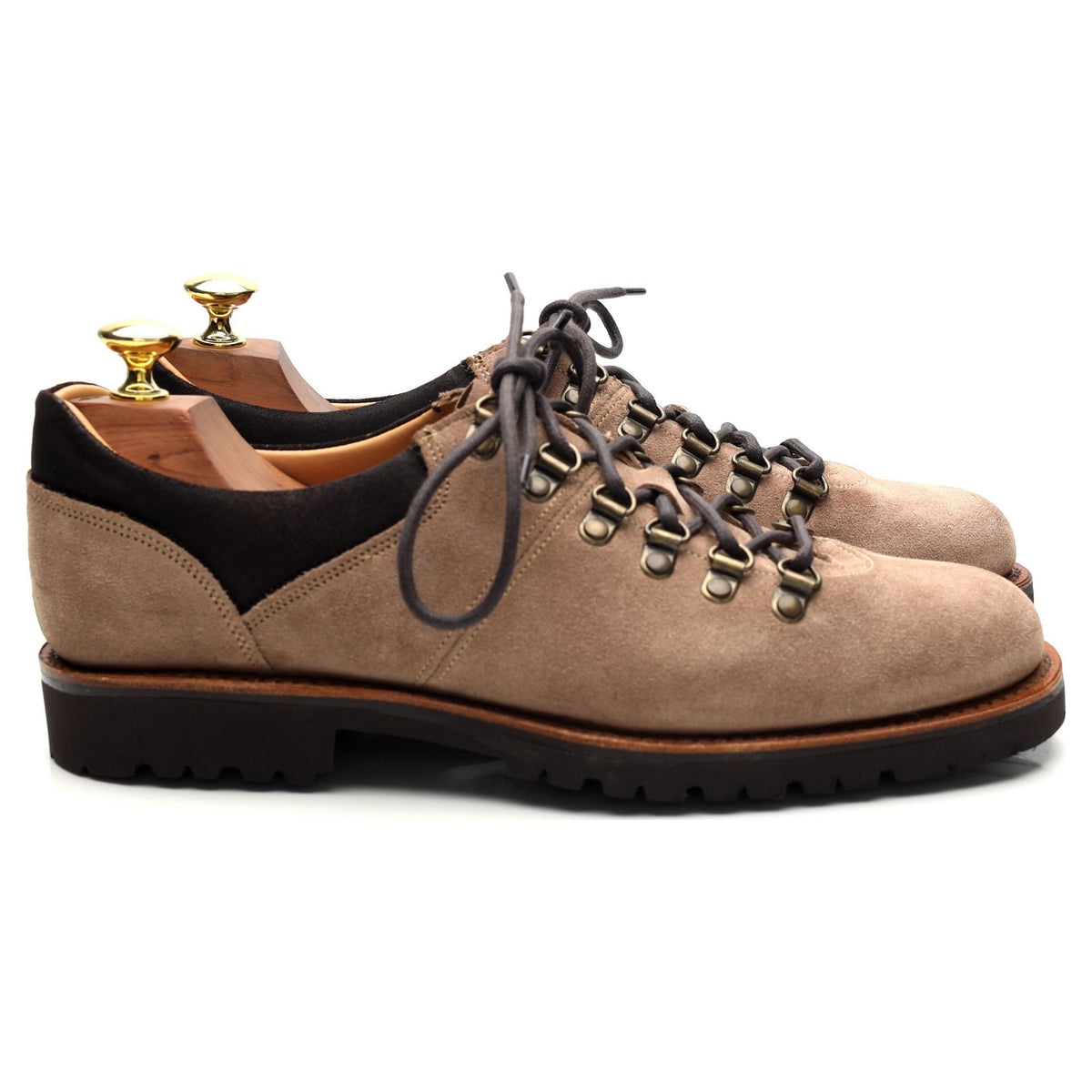 &#39;Whernside&#39; Light Brown Suede Hiker Derby UK 7 F