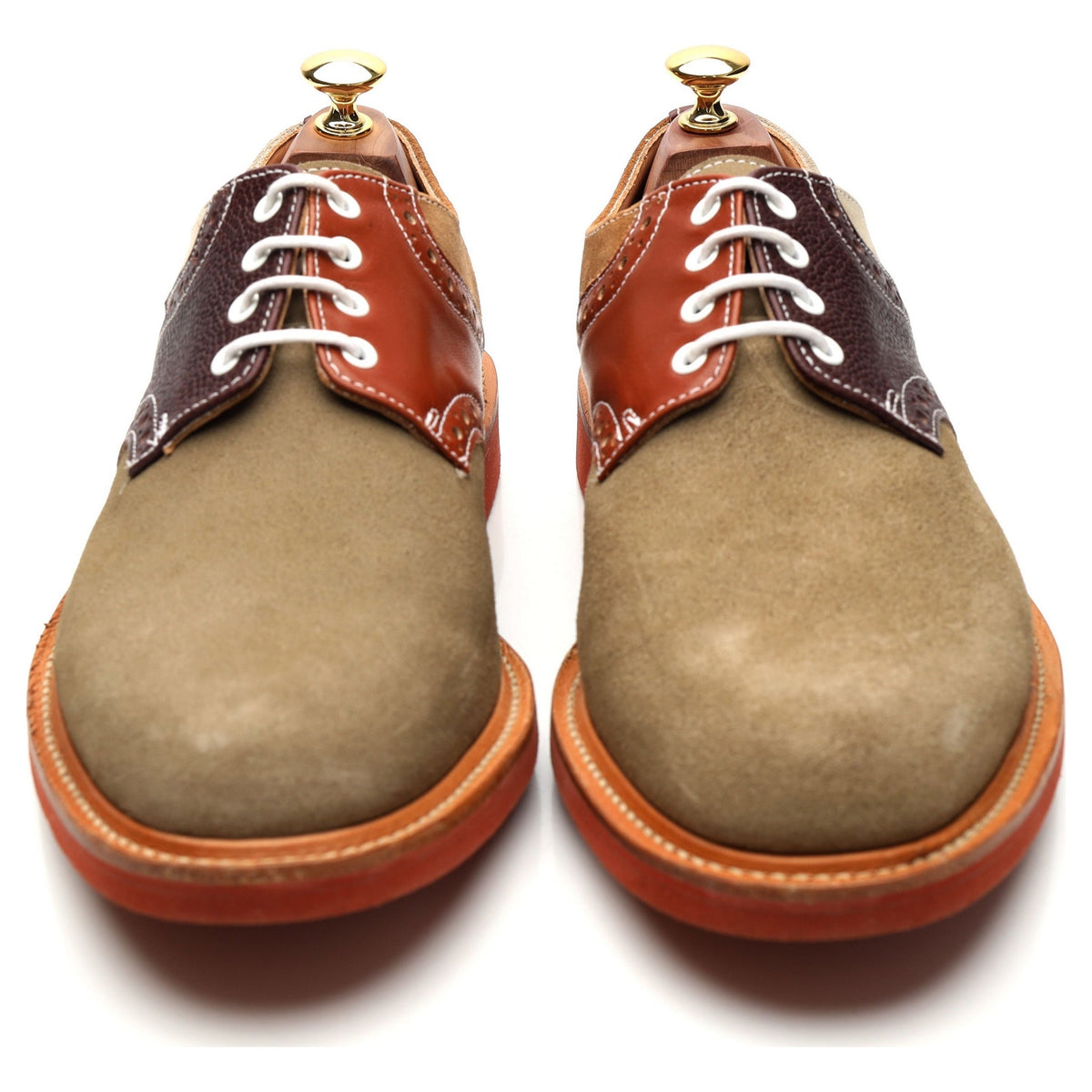 Mark McNairy &#39;Crazy Mix Saddle&#39; Derby UK 8.5 F