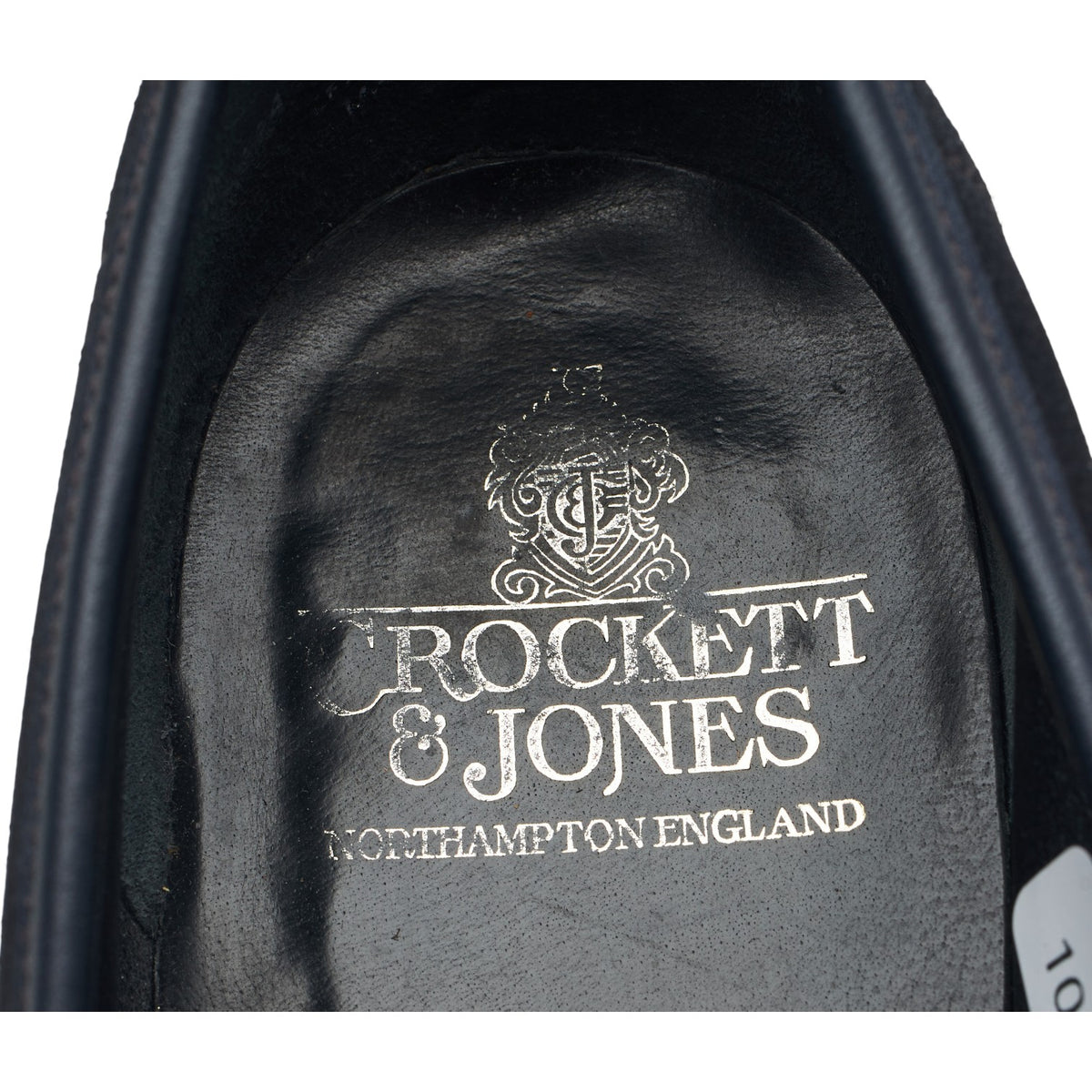 'Teign' Navy Blue Suede Penny Loafers UK 9 E