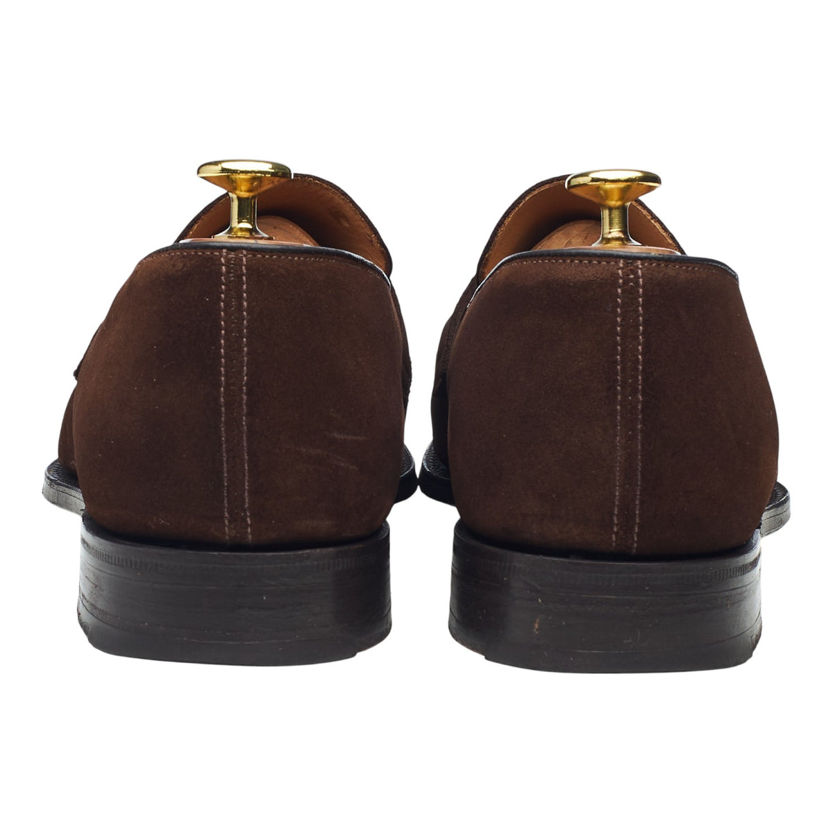 'Hertford' Brown Suede Loafers UK 8 G