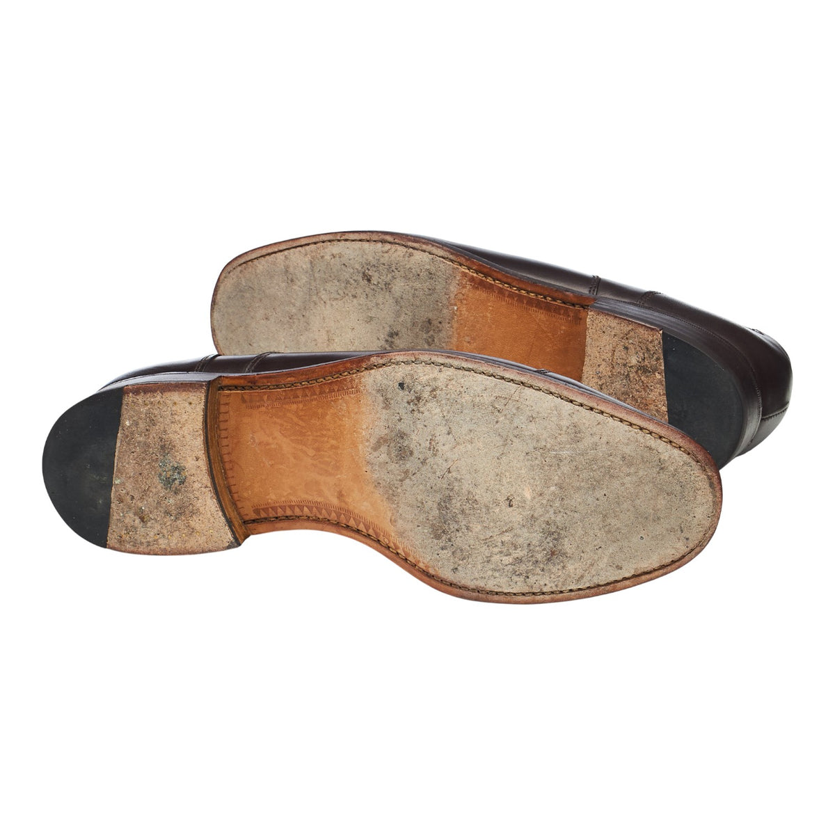 Hardy Amies Dark Brown Leather Oxford UK 9 F