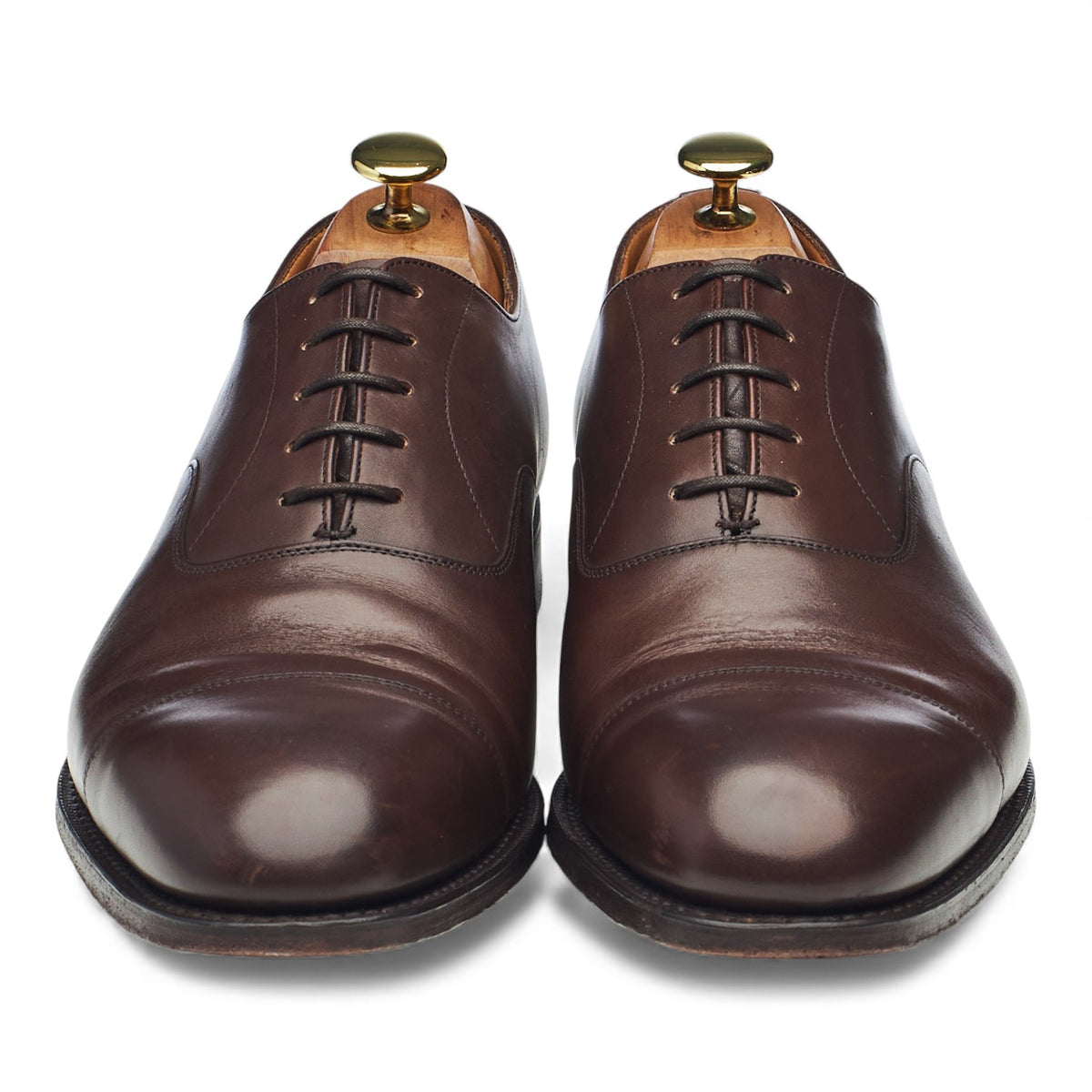'Consul' Brown Leather Oxford UK 8 G
