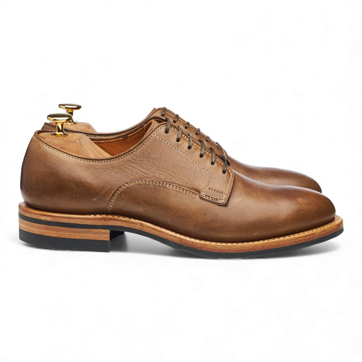 Brown Chromexcel Leather Derby UK 7 E