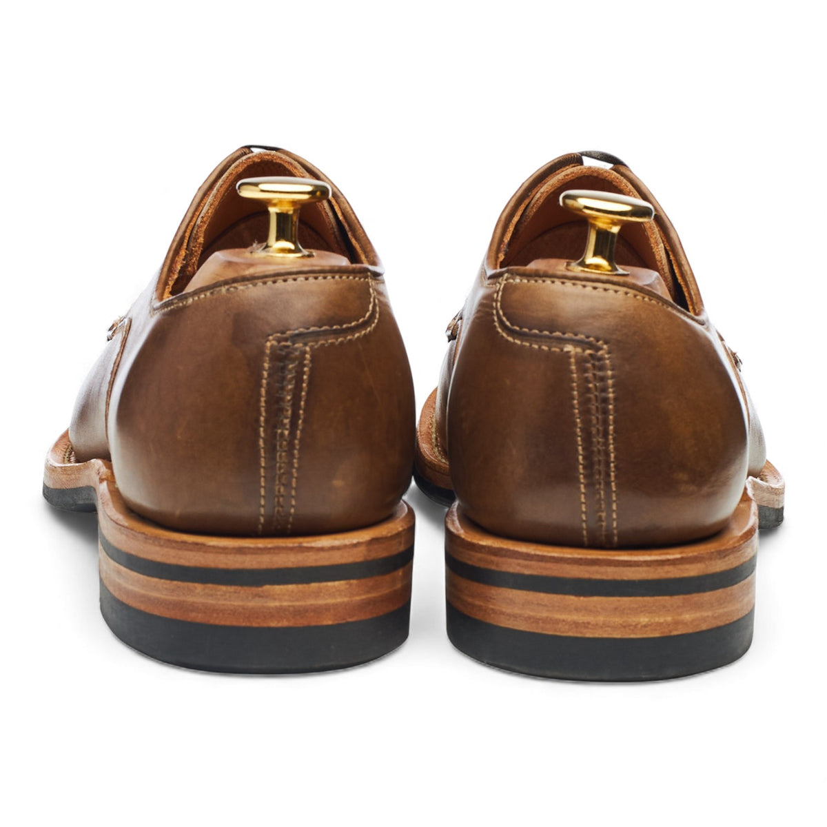 Brown Chromexcel Leather Derby UK 7 E
