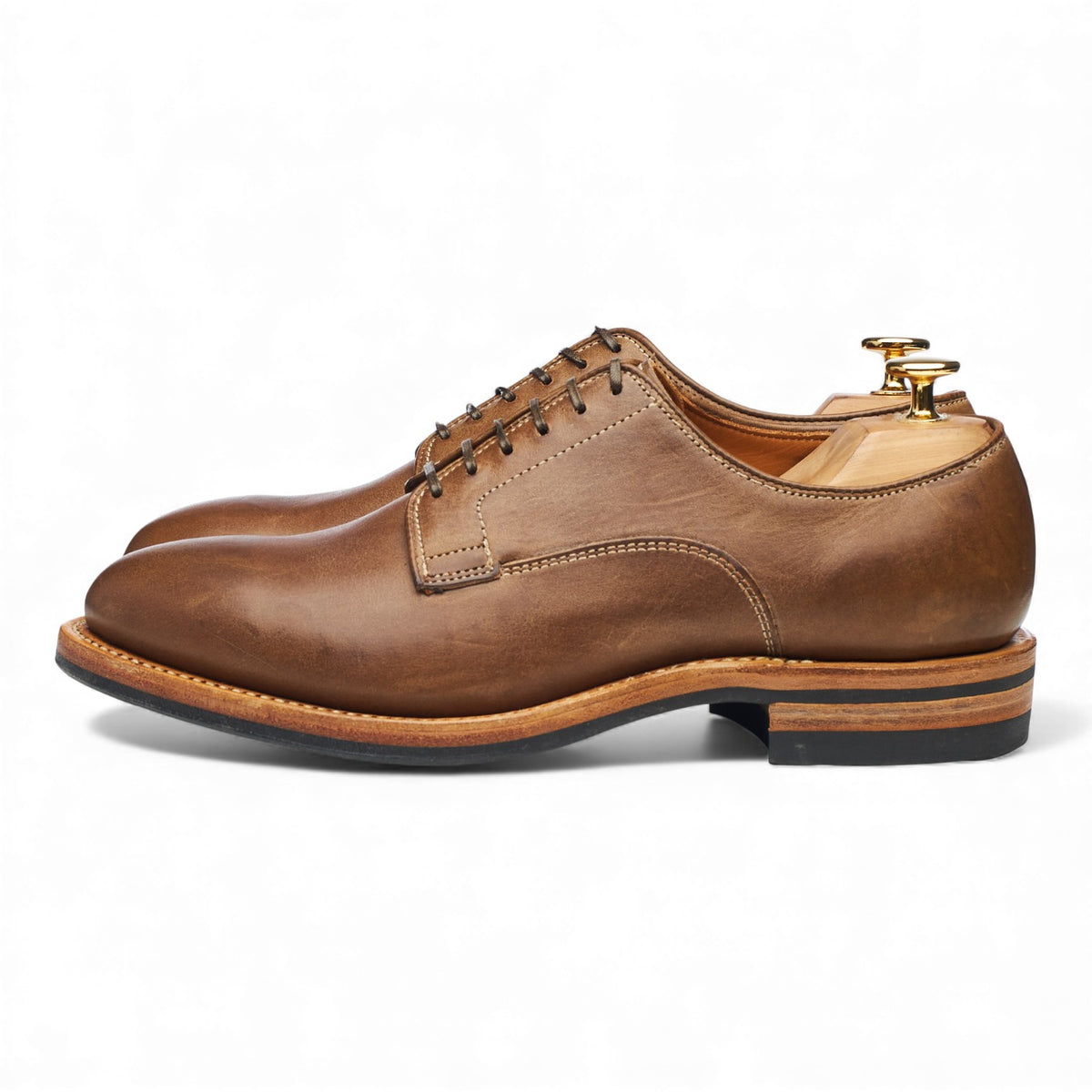 Brown Chromexcel Leather Derby UK 7 E