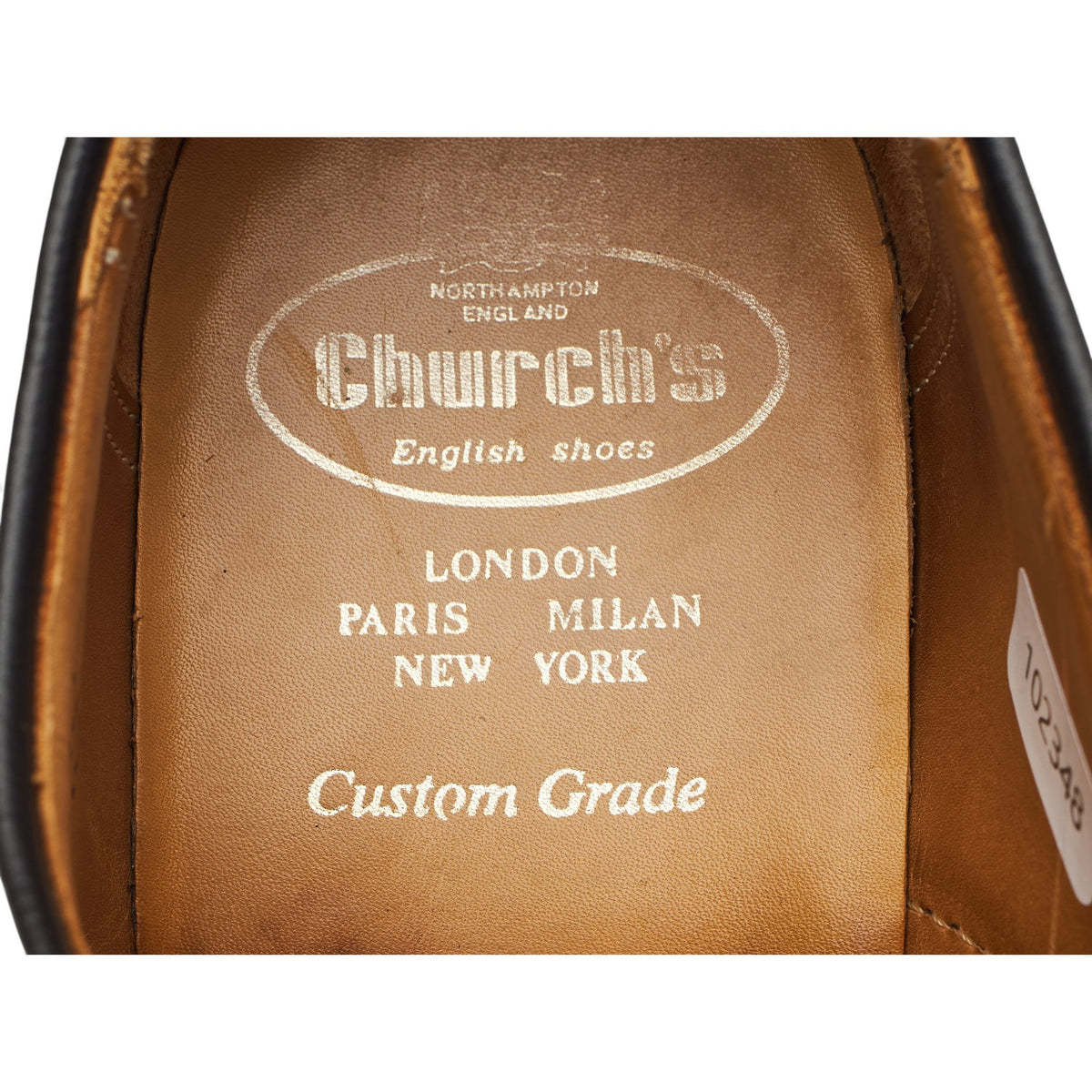 'Anglesey' Tan Brown Leather Derby UK 11 F