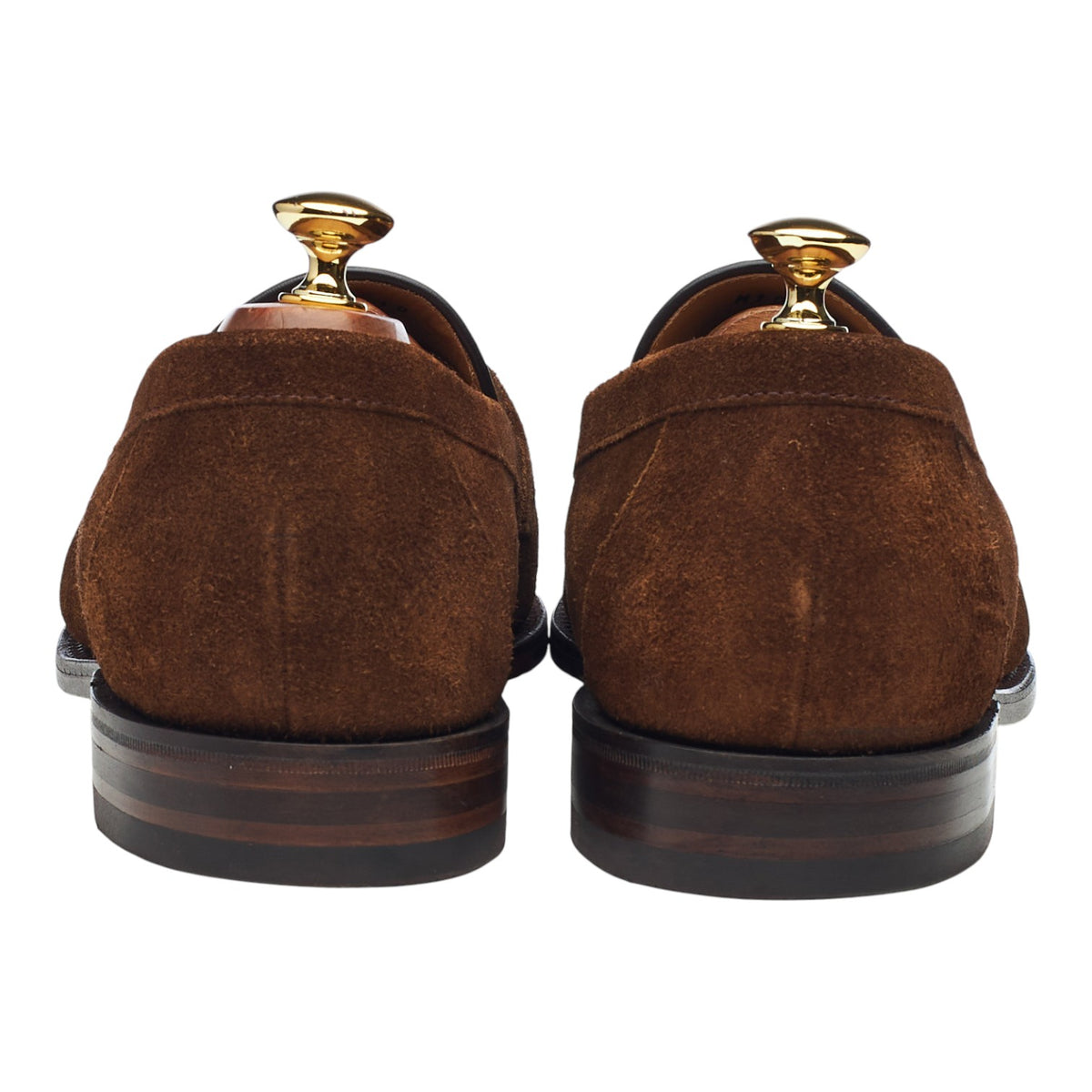 'Imperial' Snuff Brown Suede Loafers UK 10 F