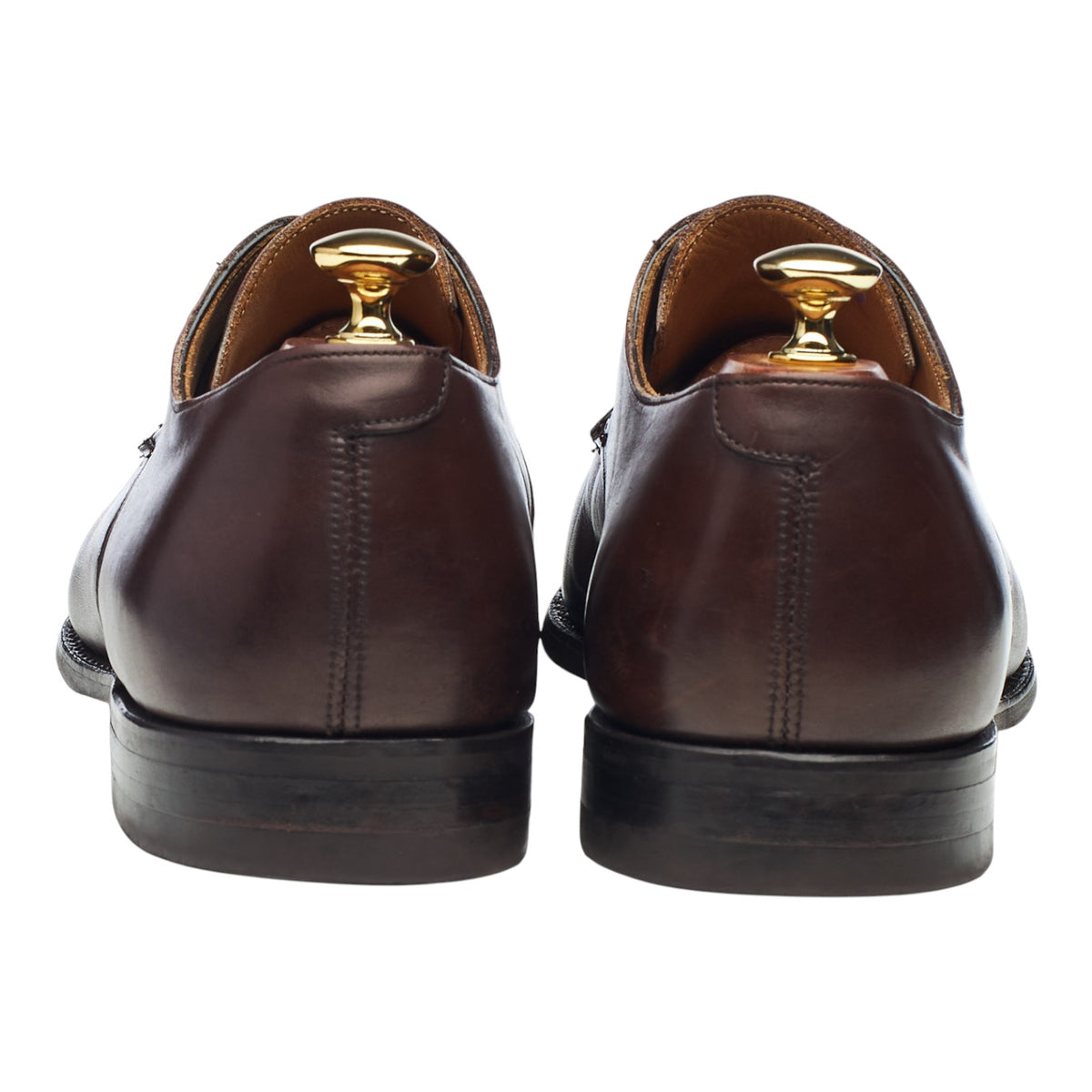 'Albany ll' Dark Brown Leather Derby UK 9.5 F