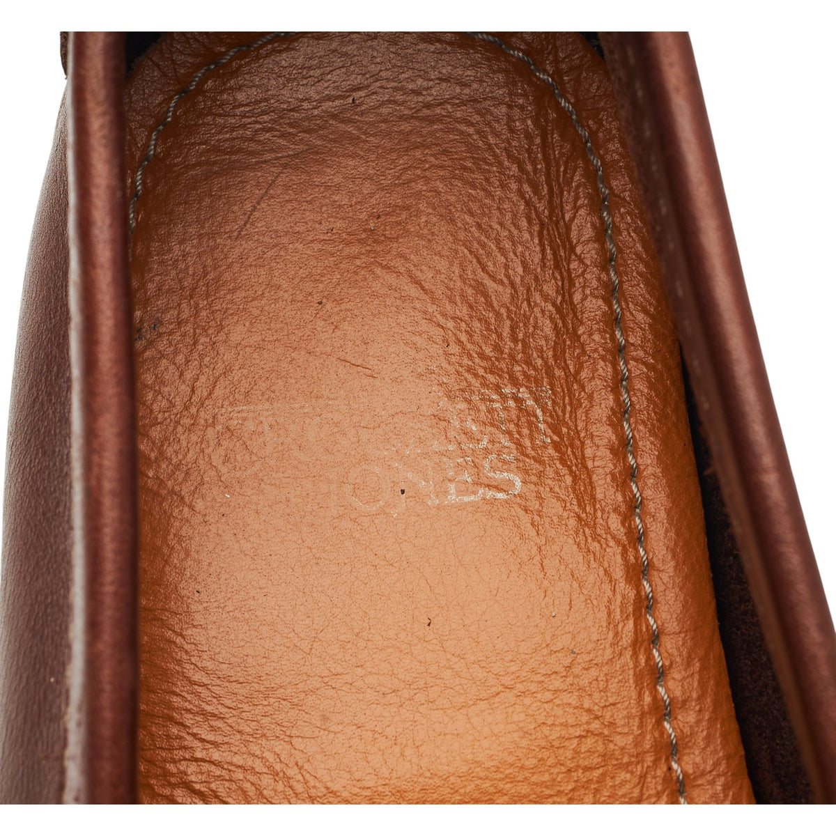 Brown Leather Driving Loafers UK 9