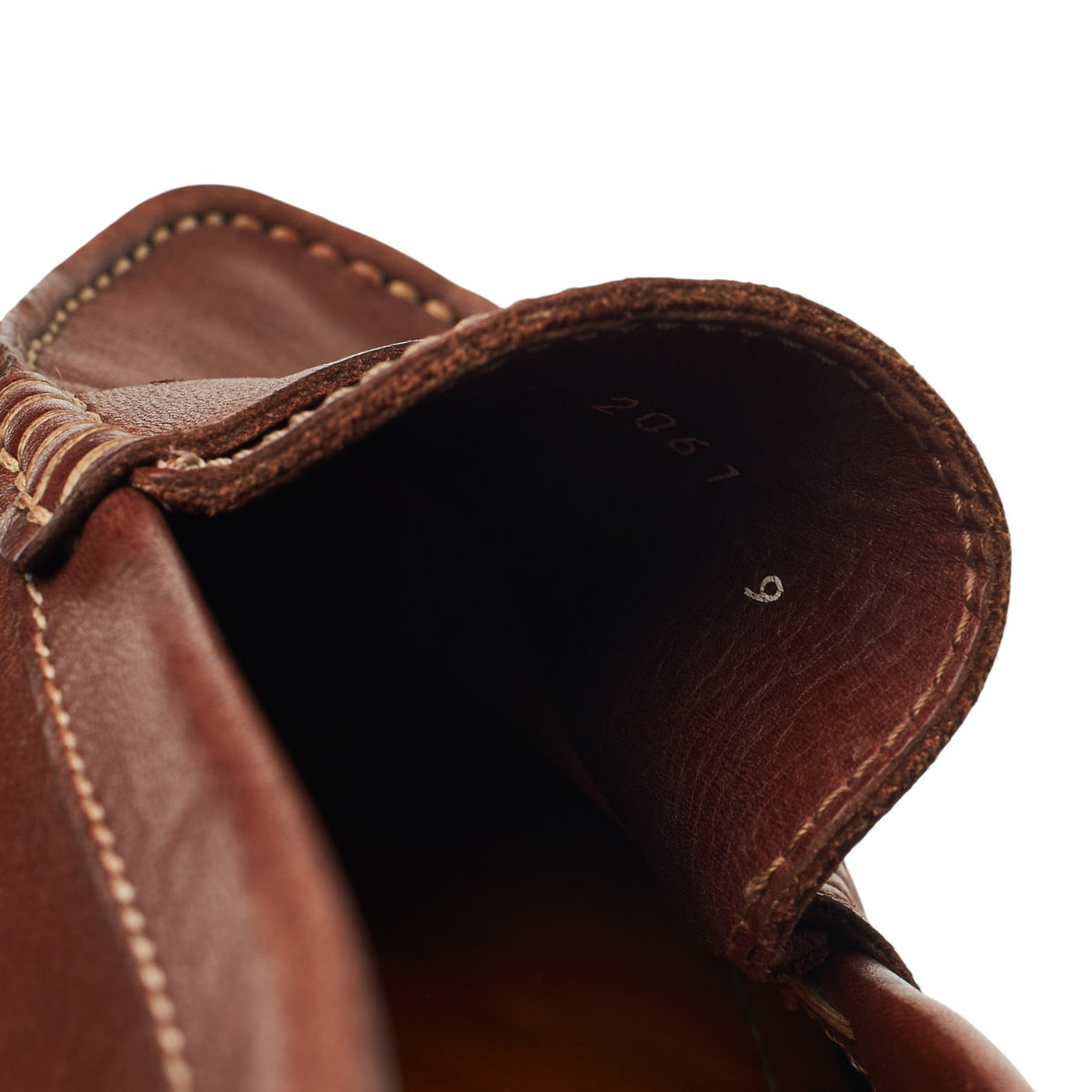 Brown Leather Driving Loafers UK 9