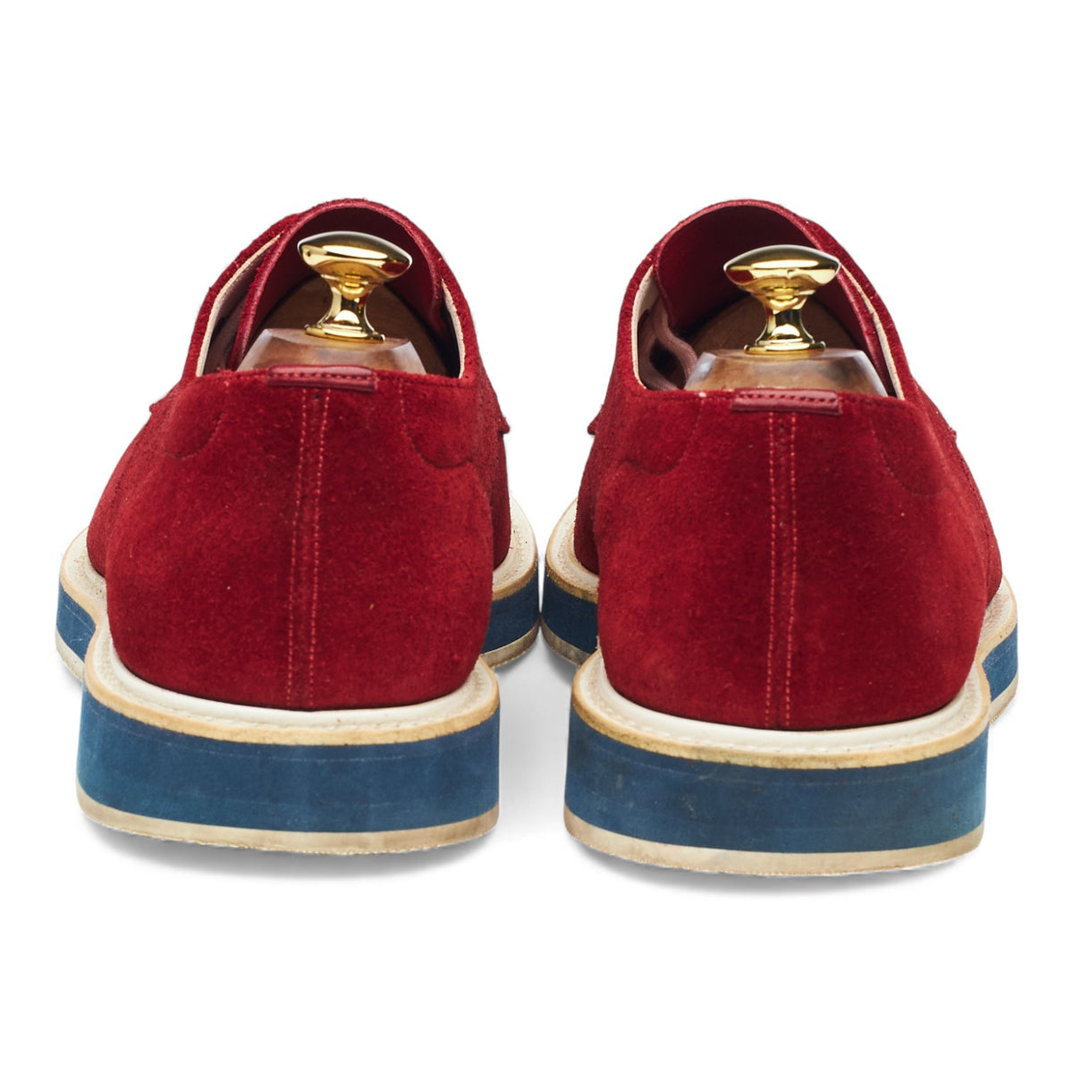 'Stratford' Red Suede Derby UK 11 F