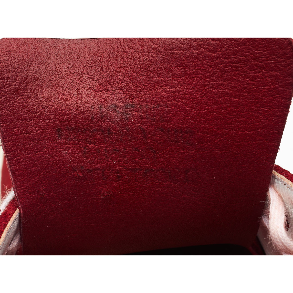 'Stratford' Red Suede Derby UK 11 F