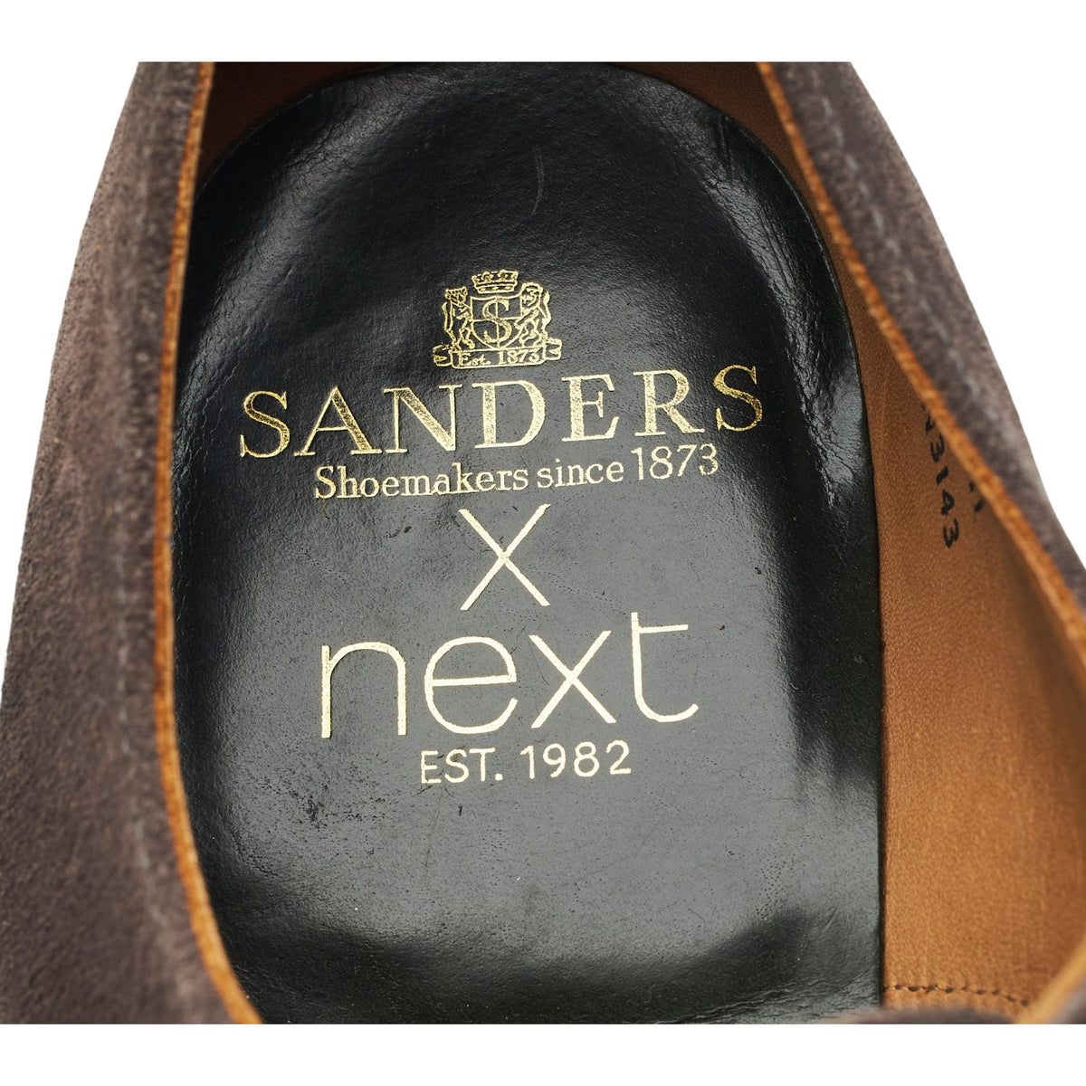 Next '1567GS' Grey Suede Derby UK 10