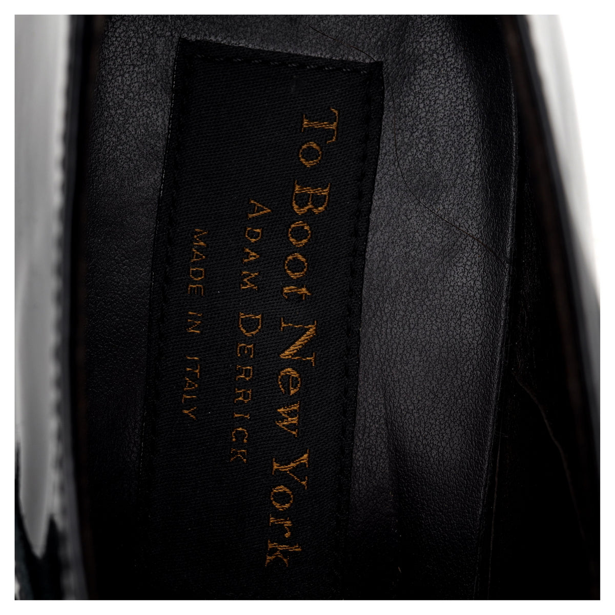 Black Patent Leather Oxford UK 8 US 9