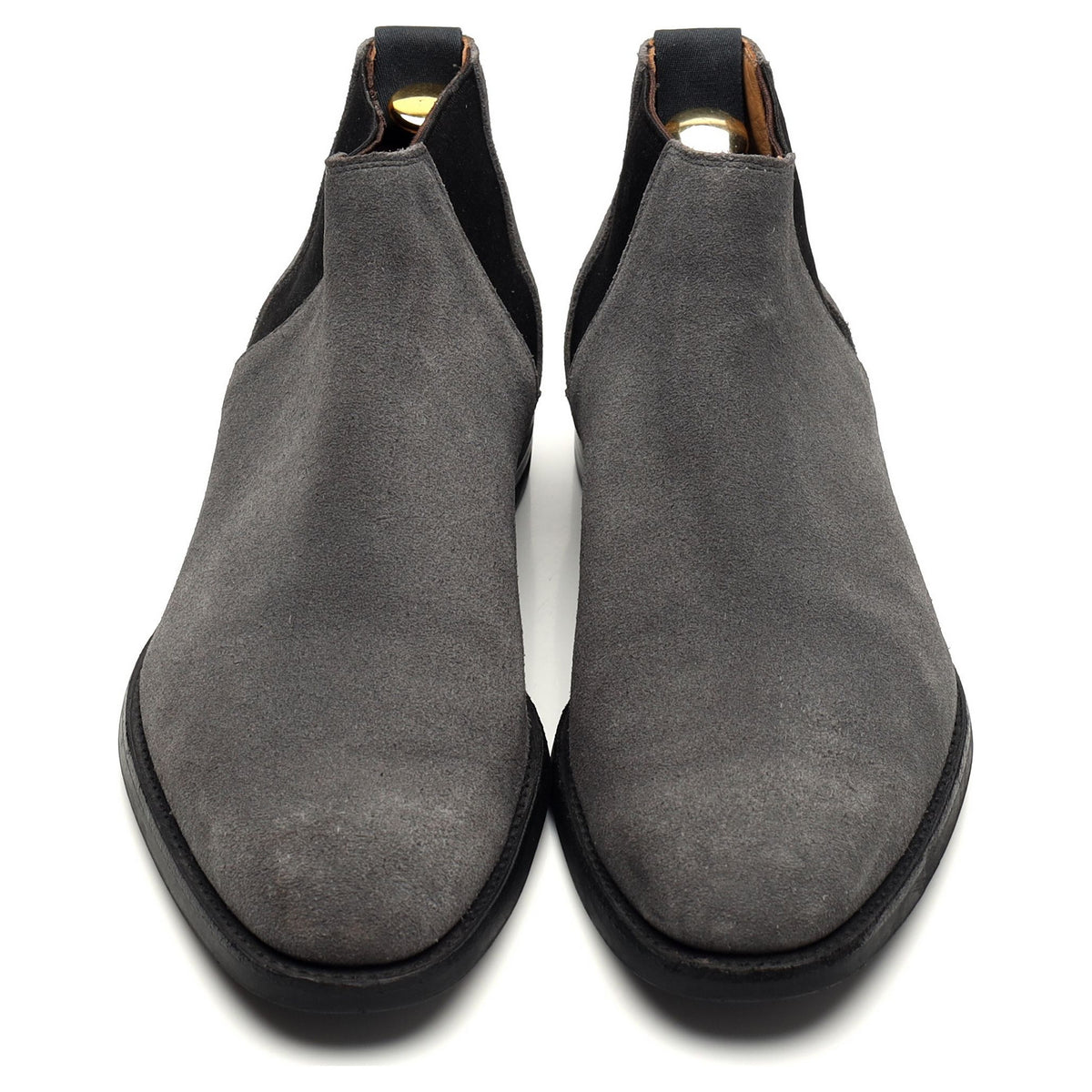 &#39;Cranleigh&#39; Grey Suede Chelsea Boot UK 7.5 E