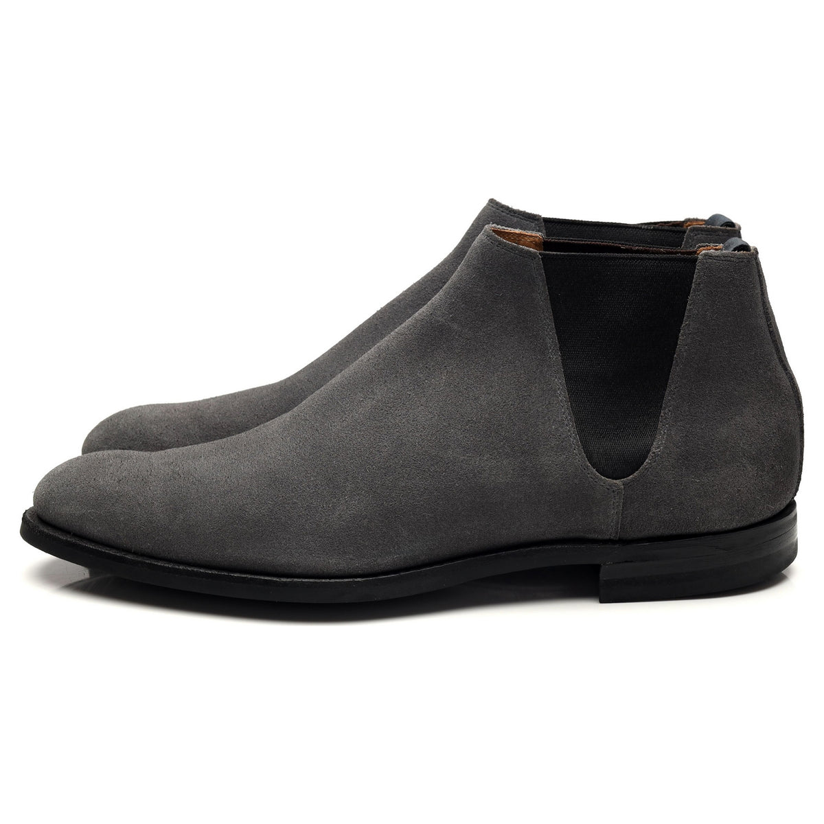 &#39;Cranleigh&#39; Grey Suede Chelsea Boot UK 7.5 E