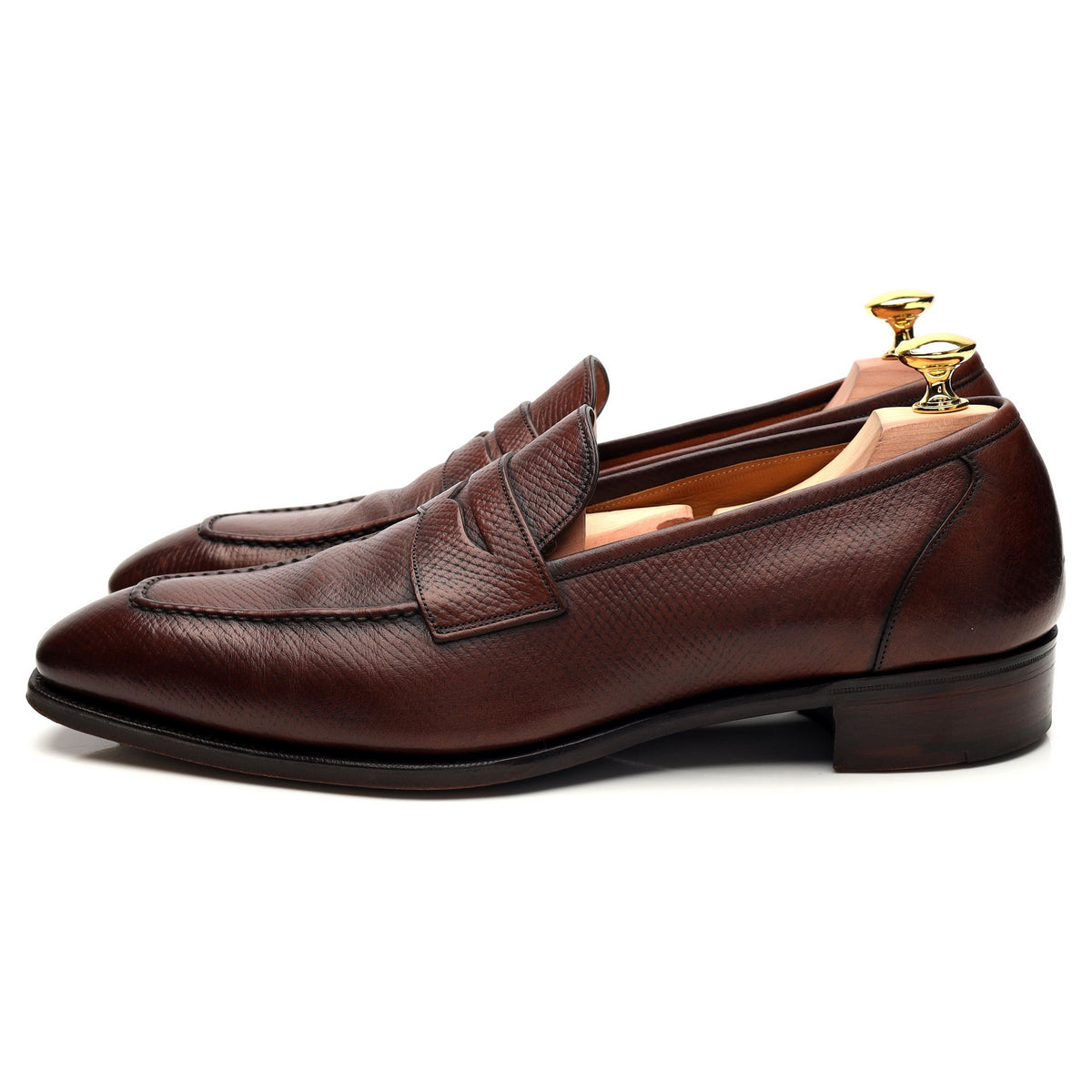 &#39;Monaco&#39; Brown Leather Loafers UK 8 E