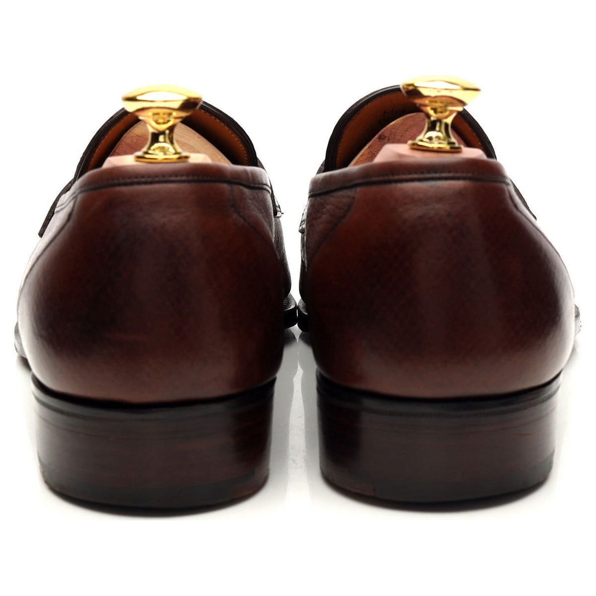 &#39;Monaco&#39; Brown Leather Loafers UK 8 E