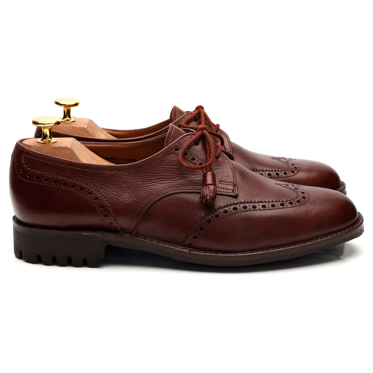 Women&#39;s &#39;Matlock&#39; Brown Leather Derby UK 7 C