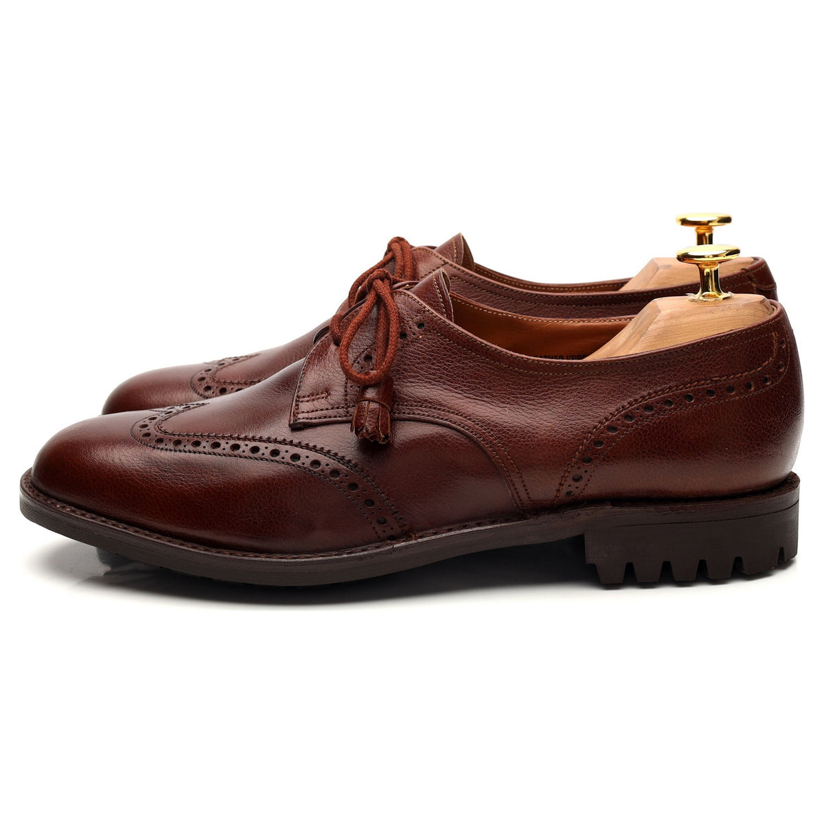 Women&#39;s &#39;Matlock&#39; Brown Leather Derby UK 7 C