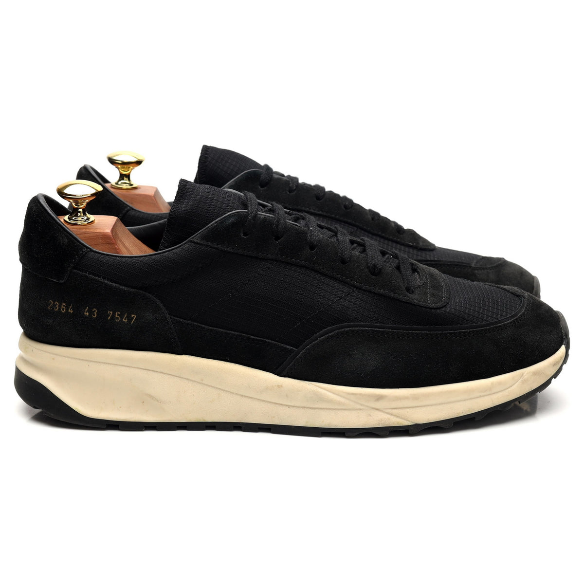 &#39;Track 80&#39; Black Suede Sneaker UK 9 EU 43