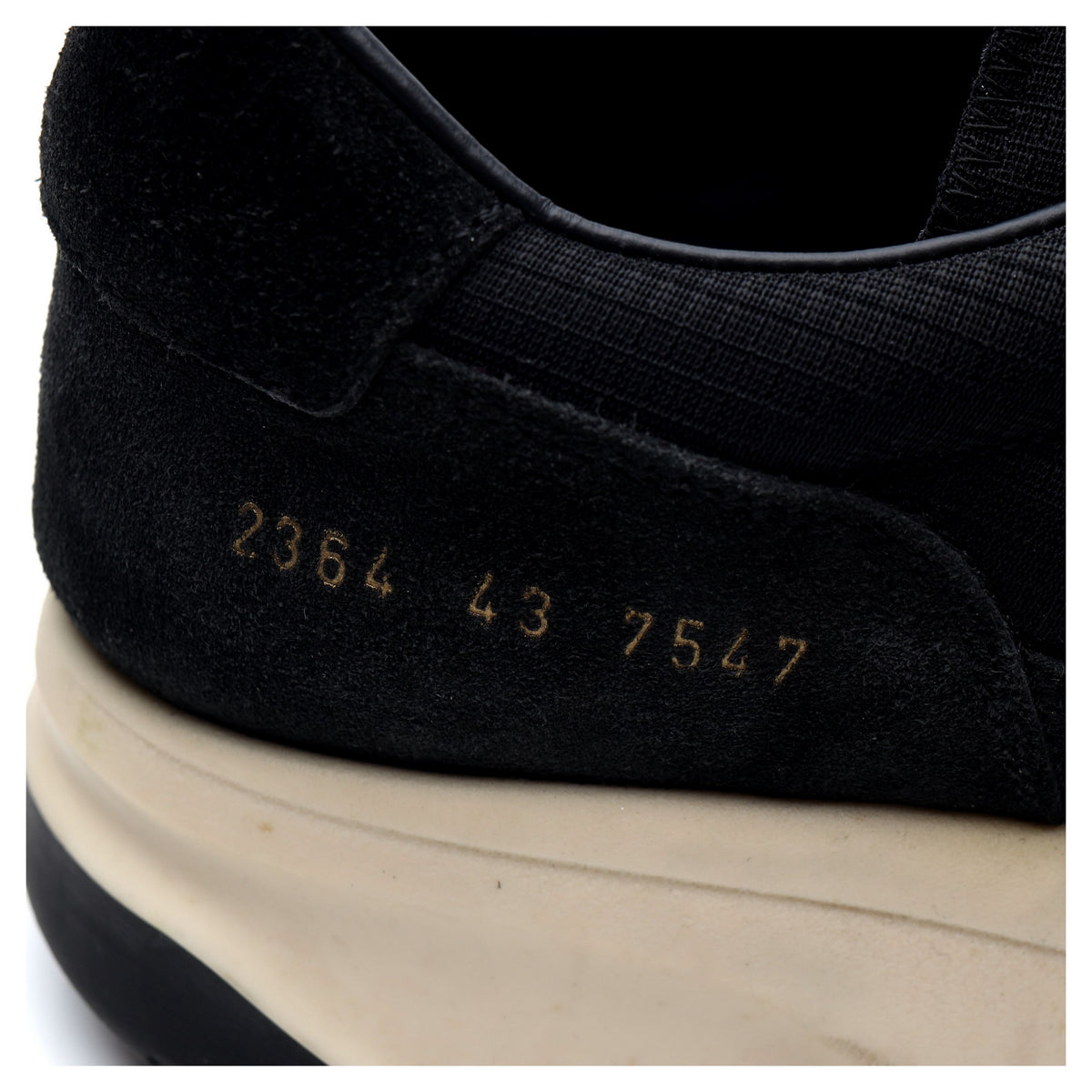 &#39;Track 80&#39; Black Suede Sneaker UK 9 EU 43