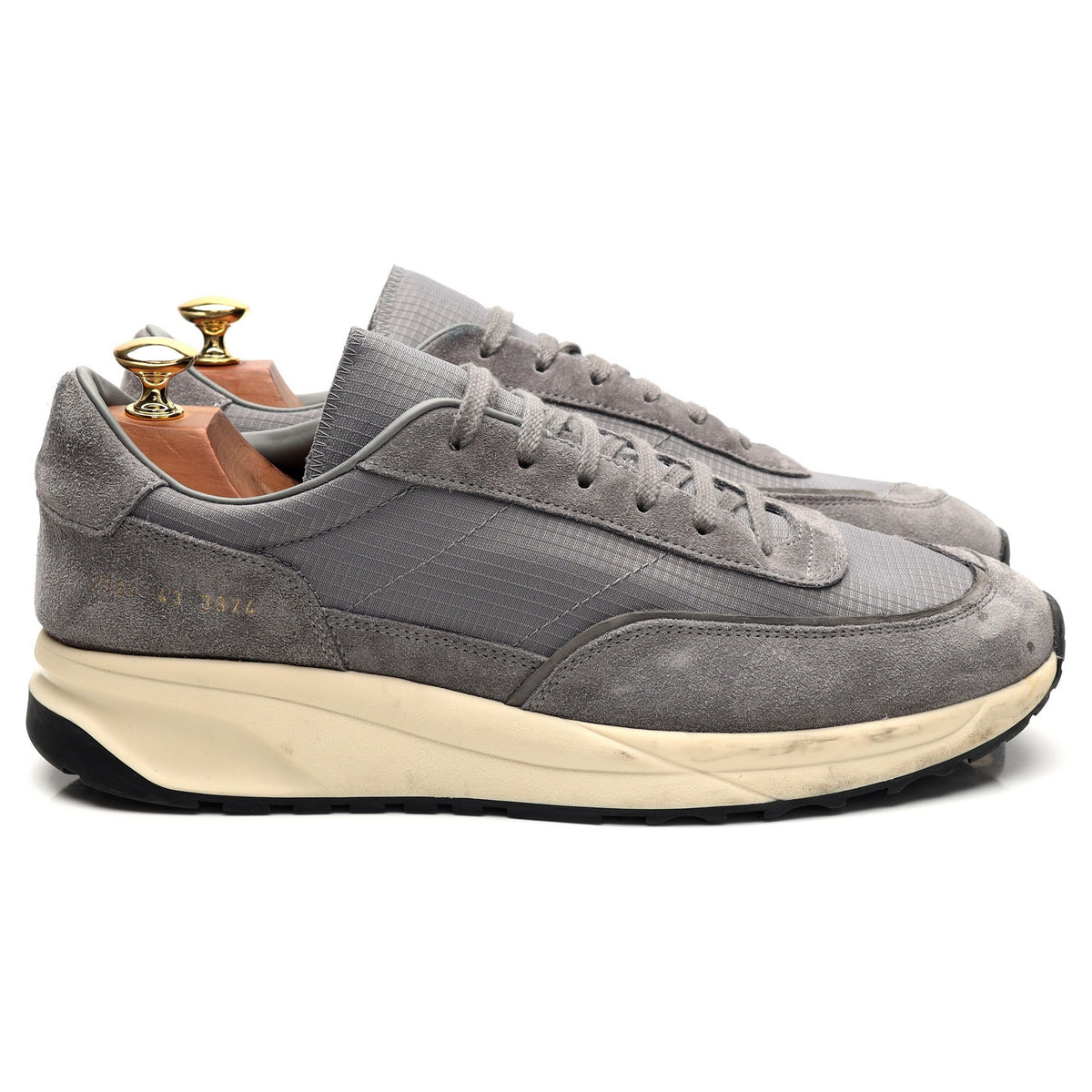 &#39;Track 80&#39; Grey Suede Sneaker UK 9 EU 43