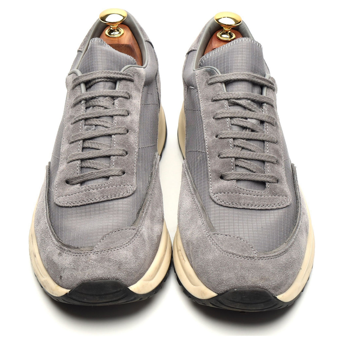 &#39;Track 80&#39; Grey Suede Sneaker UK 9 EU 43