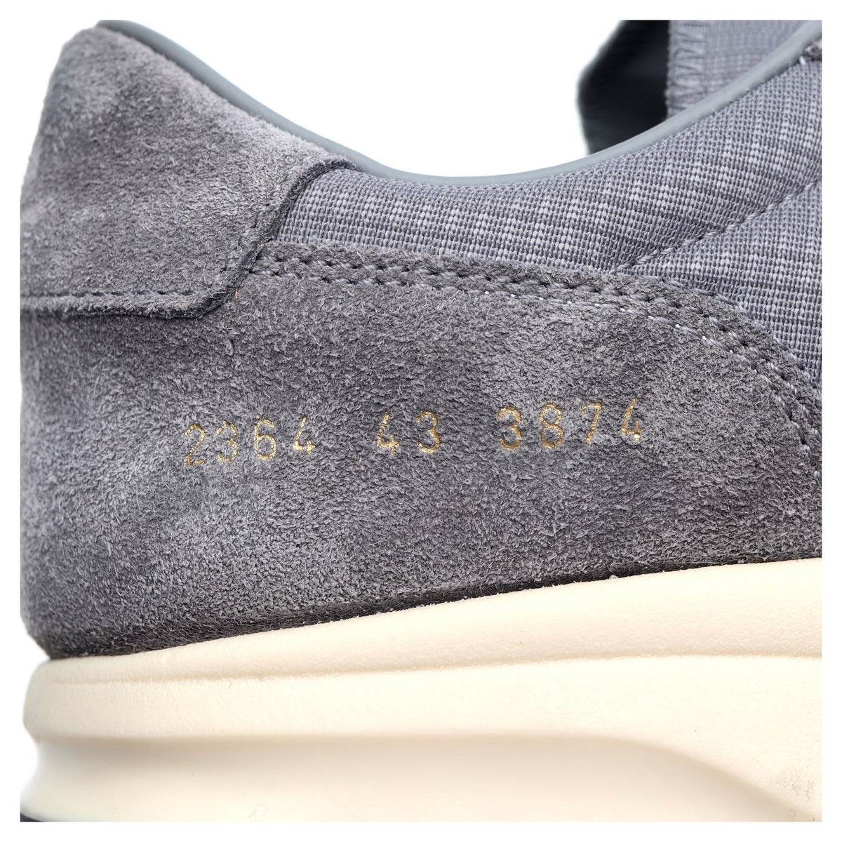 &#39;Track 80&#39; Grey Suede Sneaker UK 9 EU 43