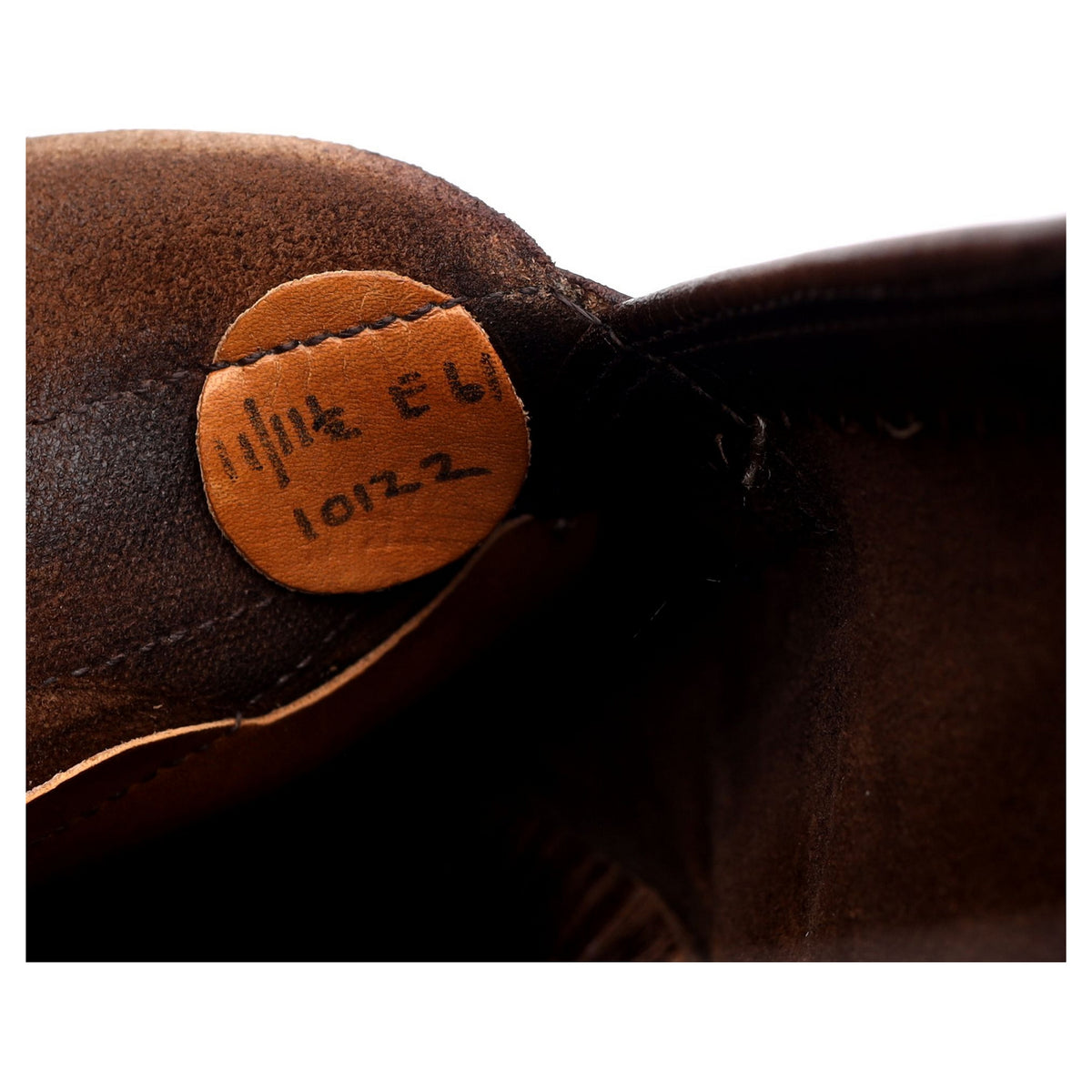 &#39;Harrow&#39; Dark Brown Leather Loafers UK 11 E